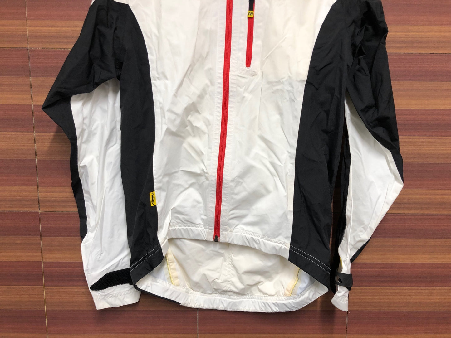 IN397 マヴィック MAVIC 長袖 ウィンドブレーカー 白 M