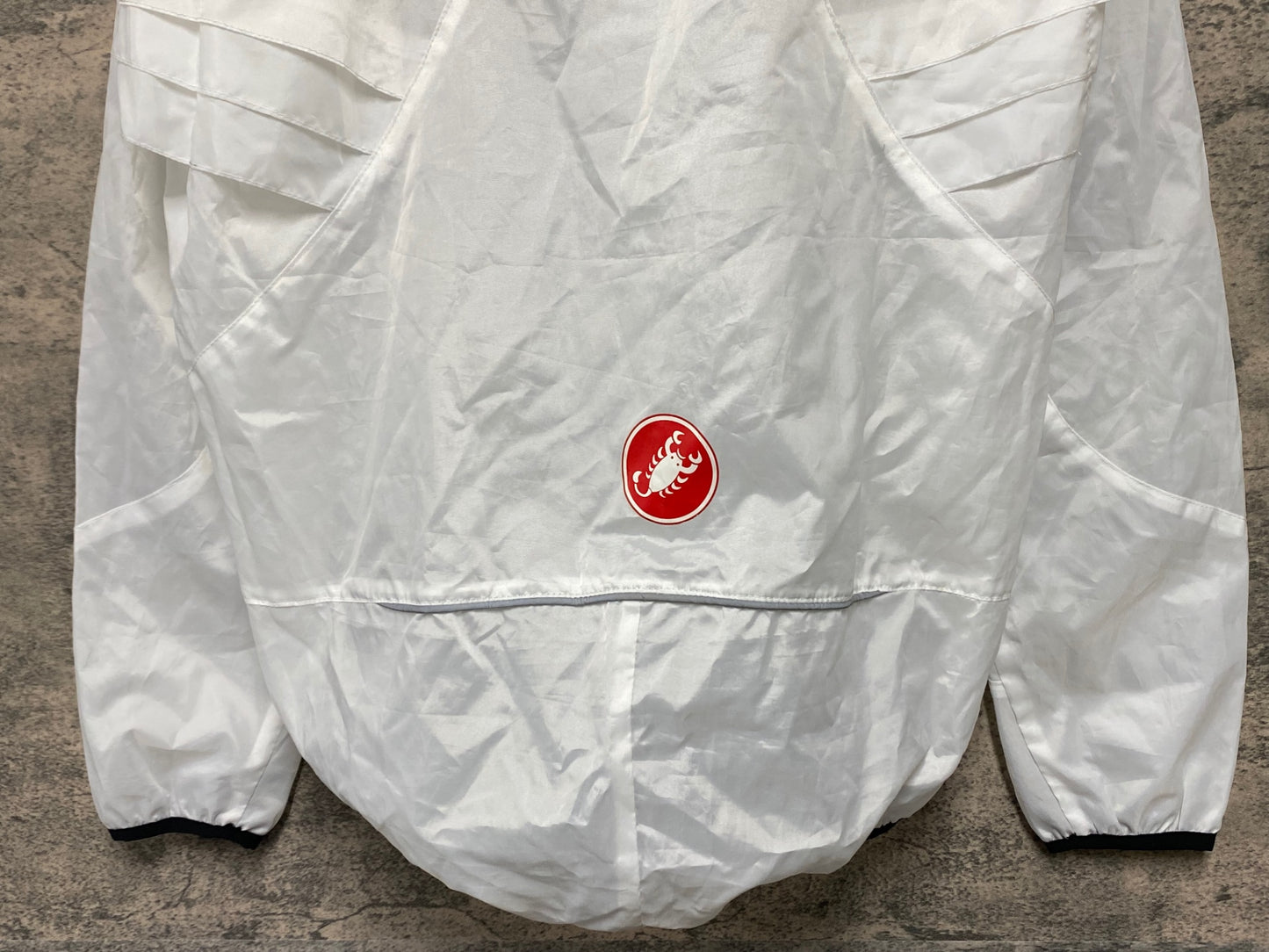 IW392 カステリ CASTELLI 長袖 ウィンドブレイカー 白 L