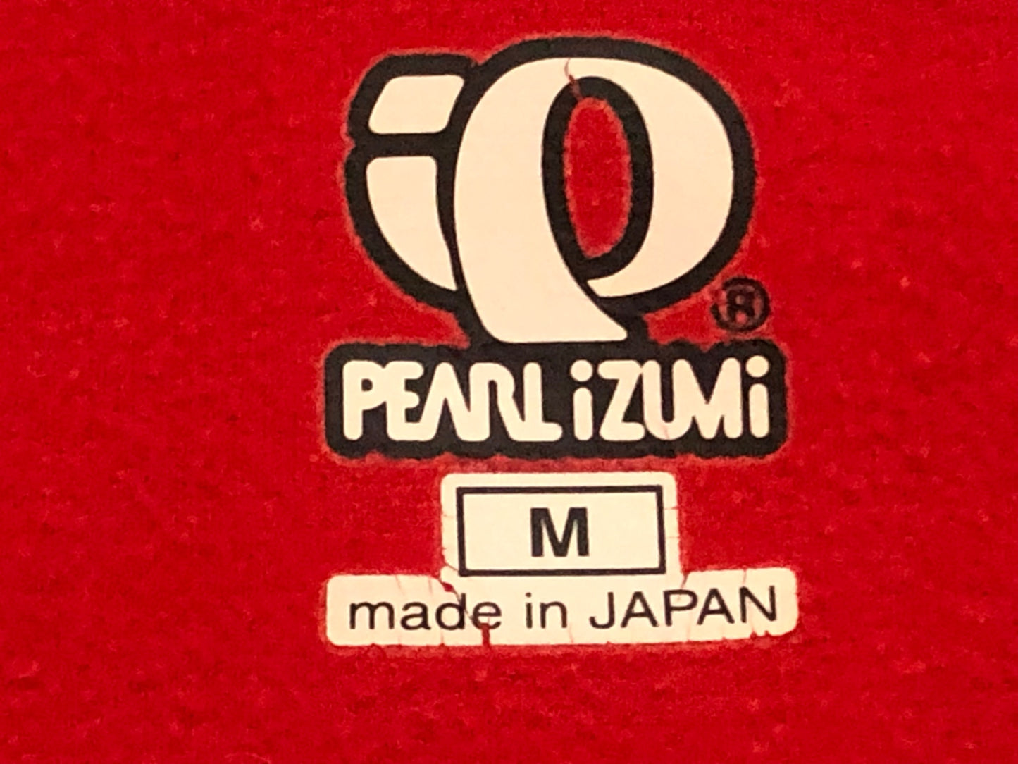 IK244 パールイズミ PEARL iZUMi 長袖 サイクルジャージ 裏起毛 赤 M