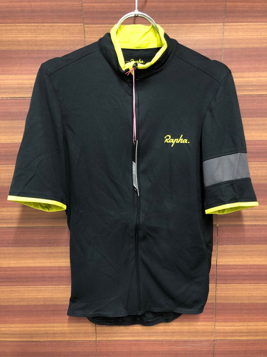 IO656 ラファ Rapha Super Lightweight 半袖 サイクルジャージ M ブラック