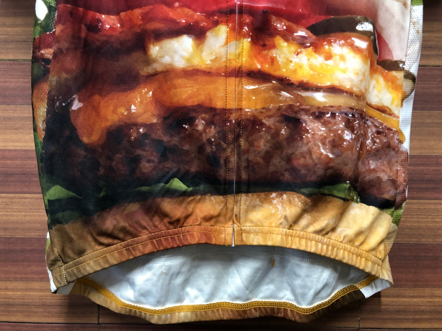 IS972 Fma 半袖 サイクルジャージ 黒 白 L