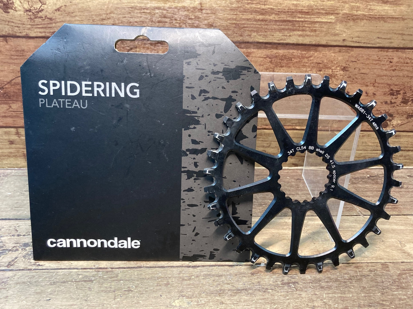 IK181 キャノンデール CANNODNALE HOLLOWGRAM SPIDERING X-SYNC チェーンリング 34T ナローワイド