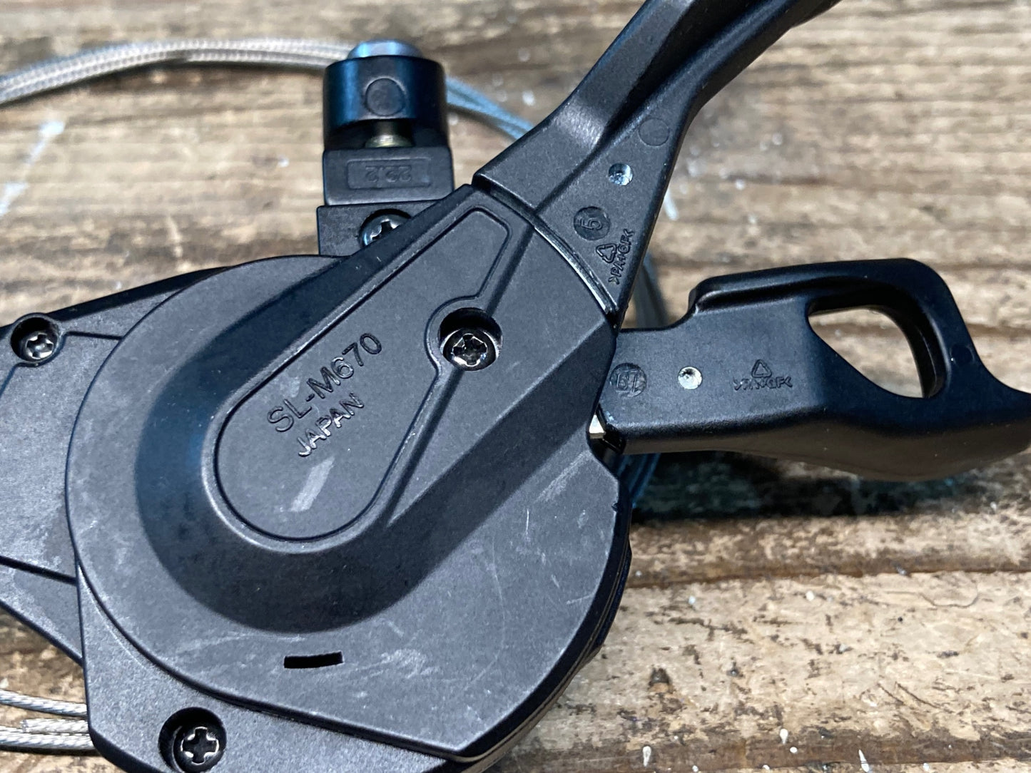 II979 シマノ SHIMANO SLX SL-M670 シフトレバー セット 2-3x10s