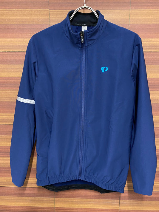 IP342 パールイズミ PEARL iZUMi 長袖 サイクルジャージ ネイビー M 裏起毛