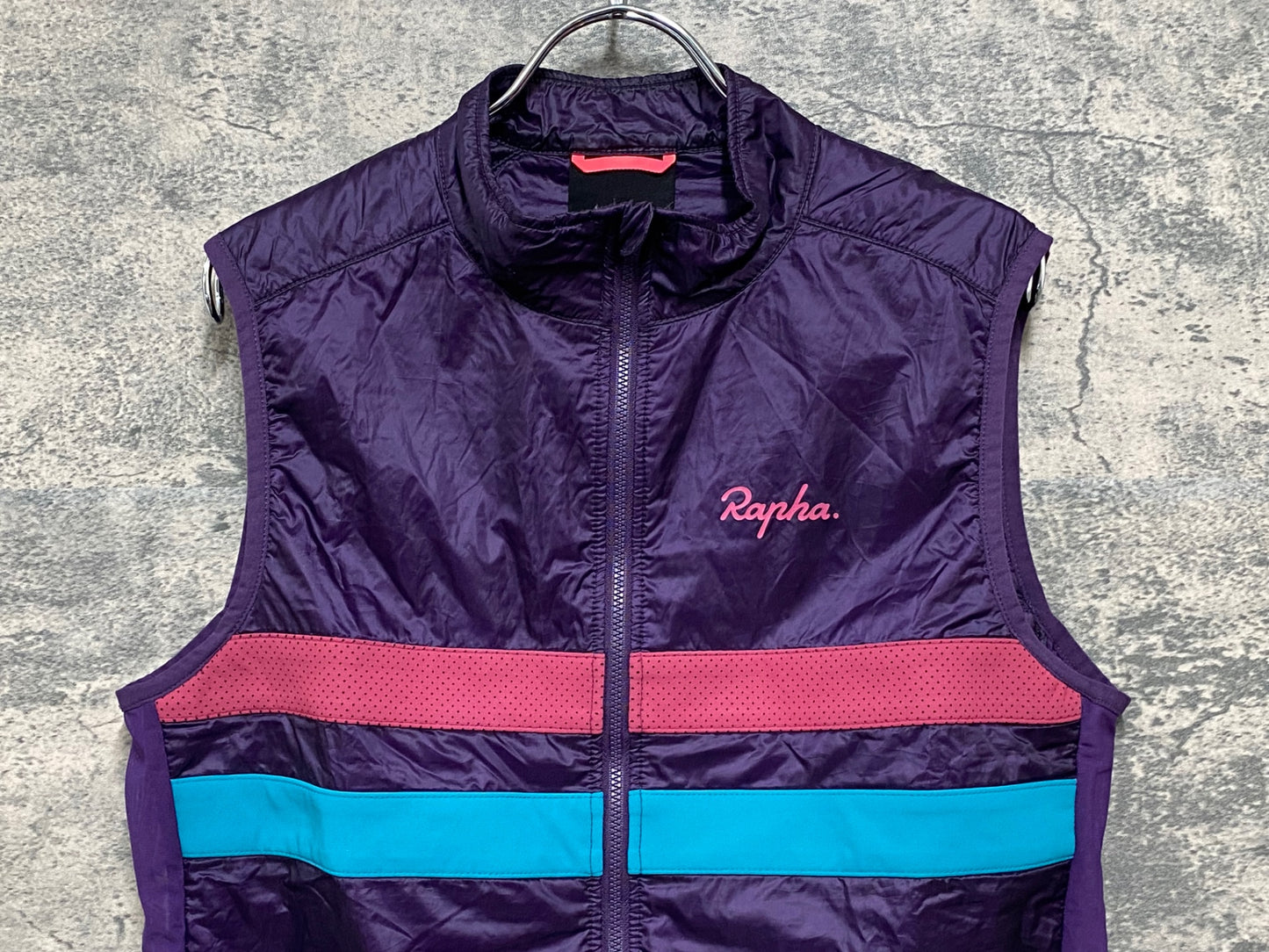 JB012 ラファ Rapha CLASSIC GILET サイクルベスト ジレ 紫 L