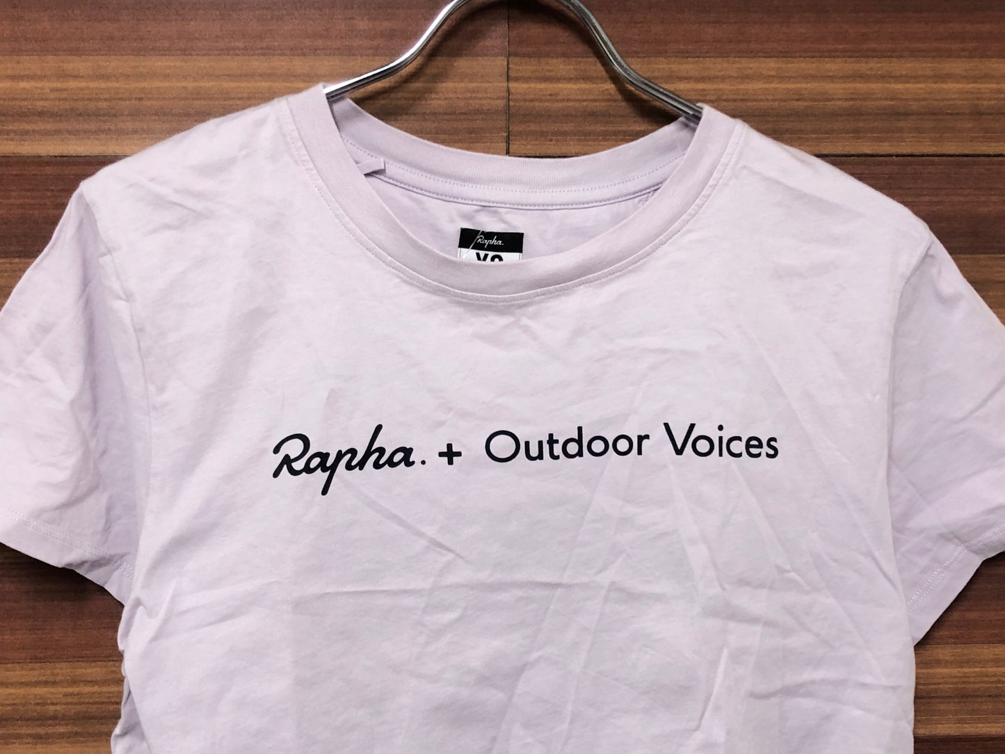 IO868 ラファ RAPHA X OUTDOOR VOICES T-SHIRT Tシャツ ピンク レディース XS
