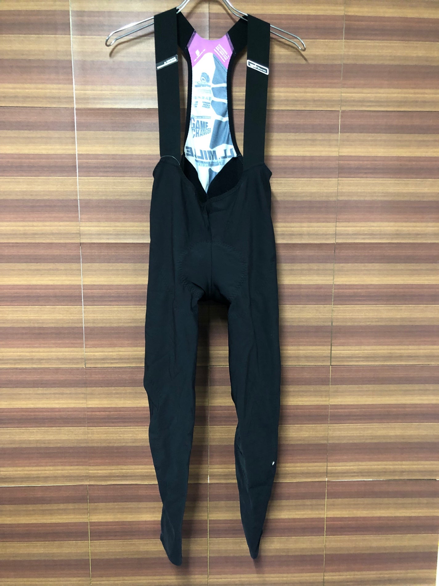 IN371 アソス Assos LL.MILLE 裏起毛 ビブタイツ 黒 S