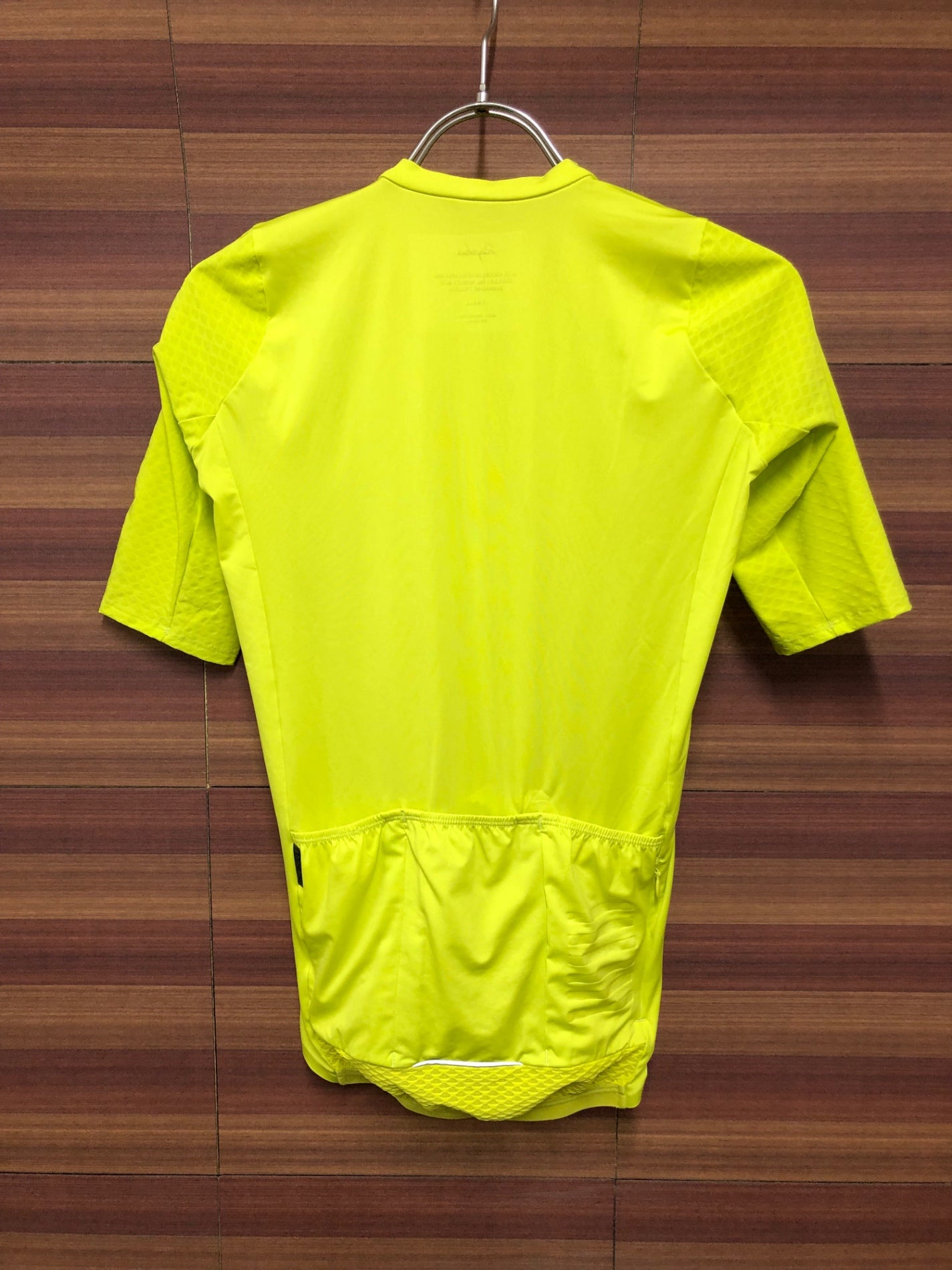 IL599 ラファ Rapha PRO TEAM SHORT SLEEVE AERO JERSEY 半袖 サイクルジャージ 黄色 S