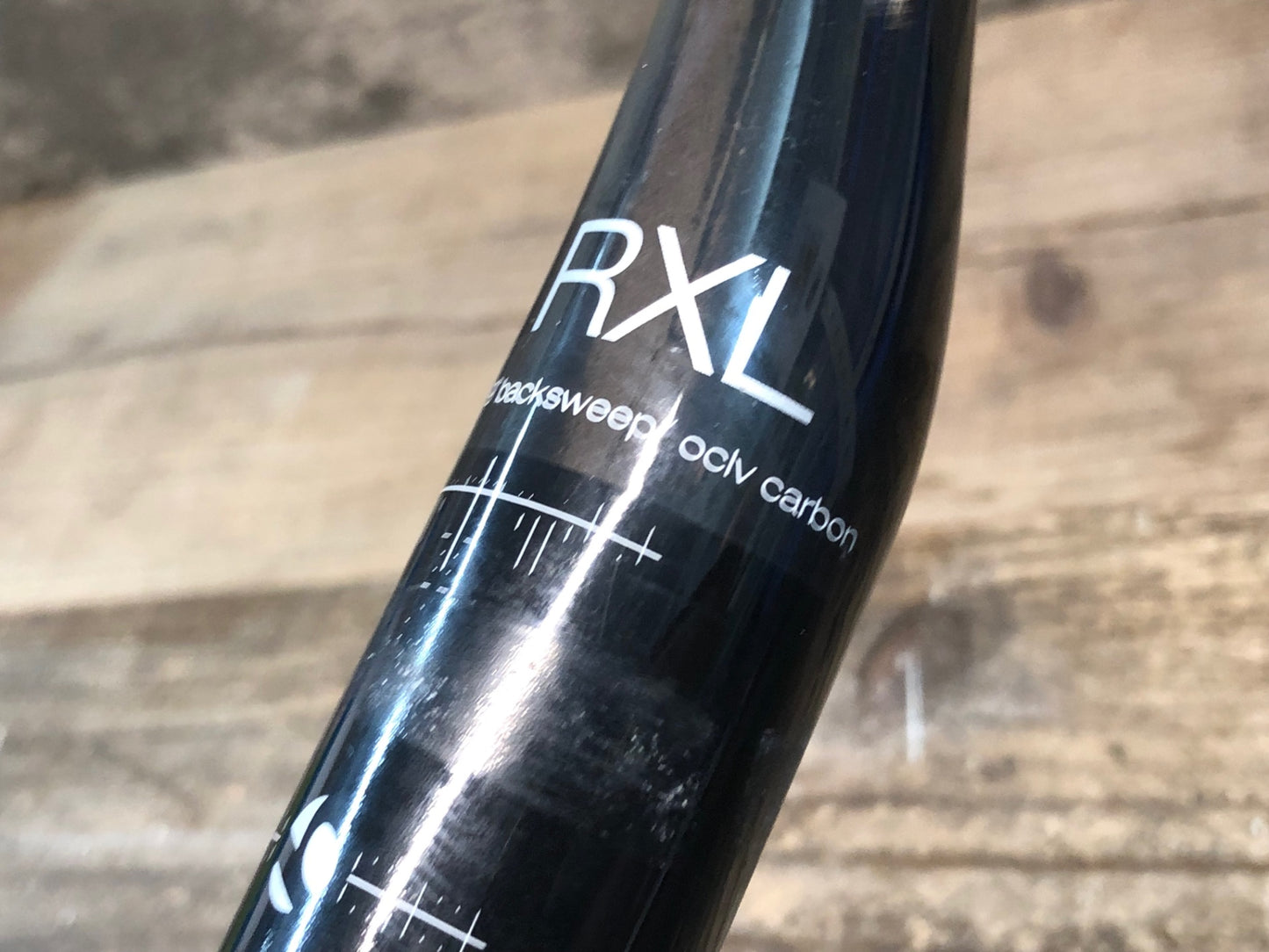 IV317 ボントレガー BONTRAGER RXL フラットバー カーボン Φ31.8mm ※カットあり 外-外実測610mm