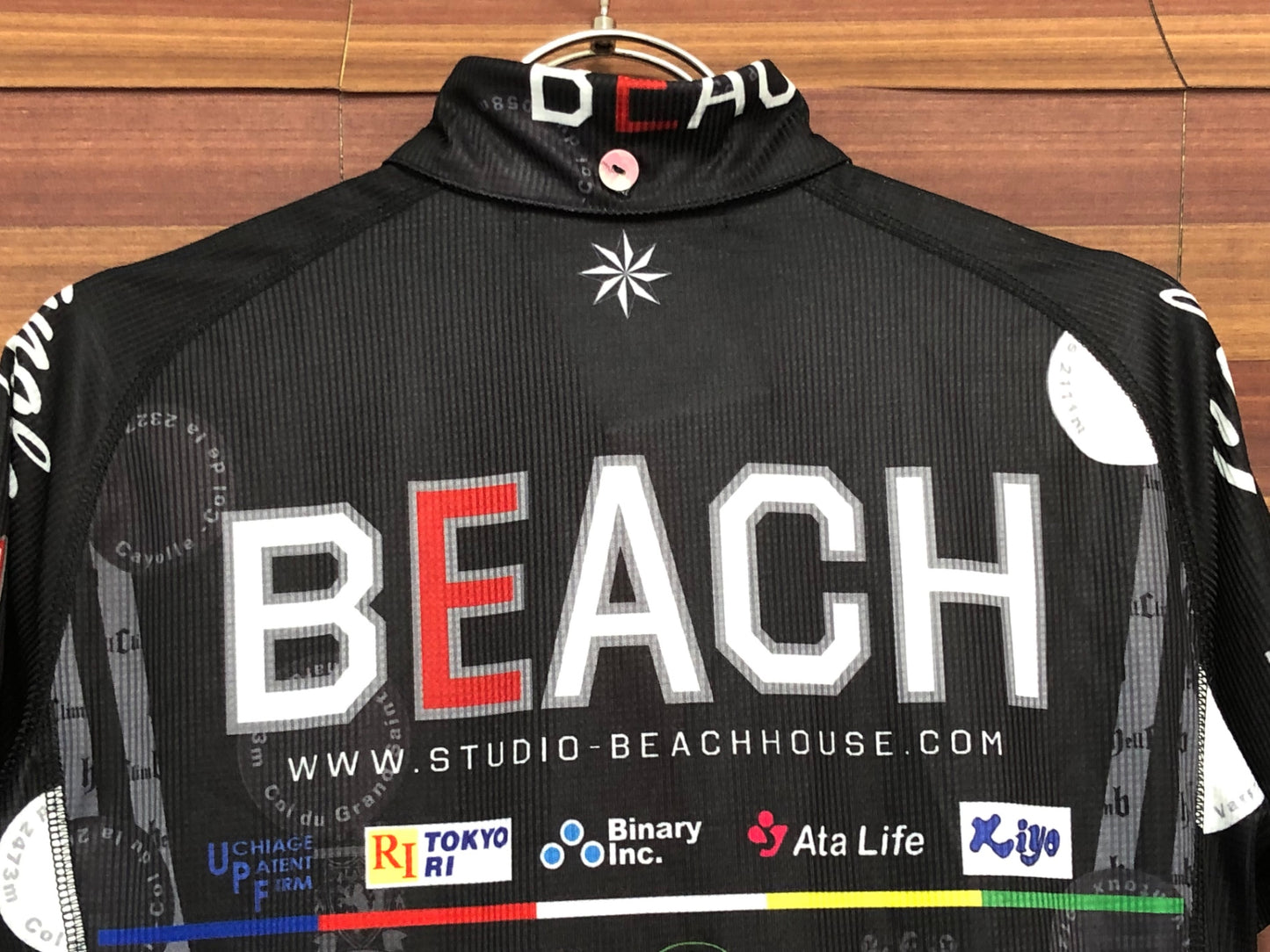 IS108 パンダーニ Pandani 半袖 サイクルジャージ 黒 M