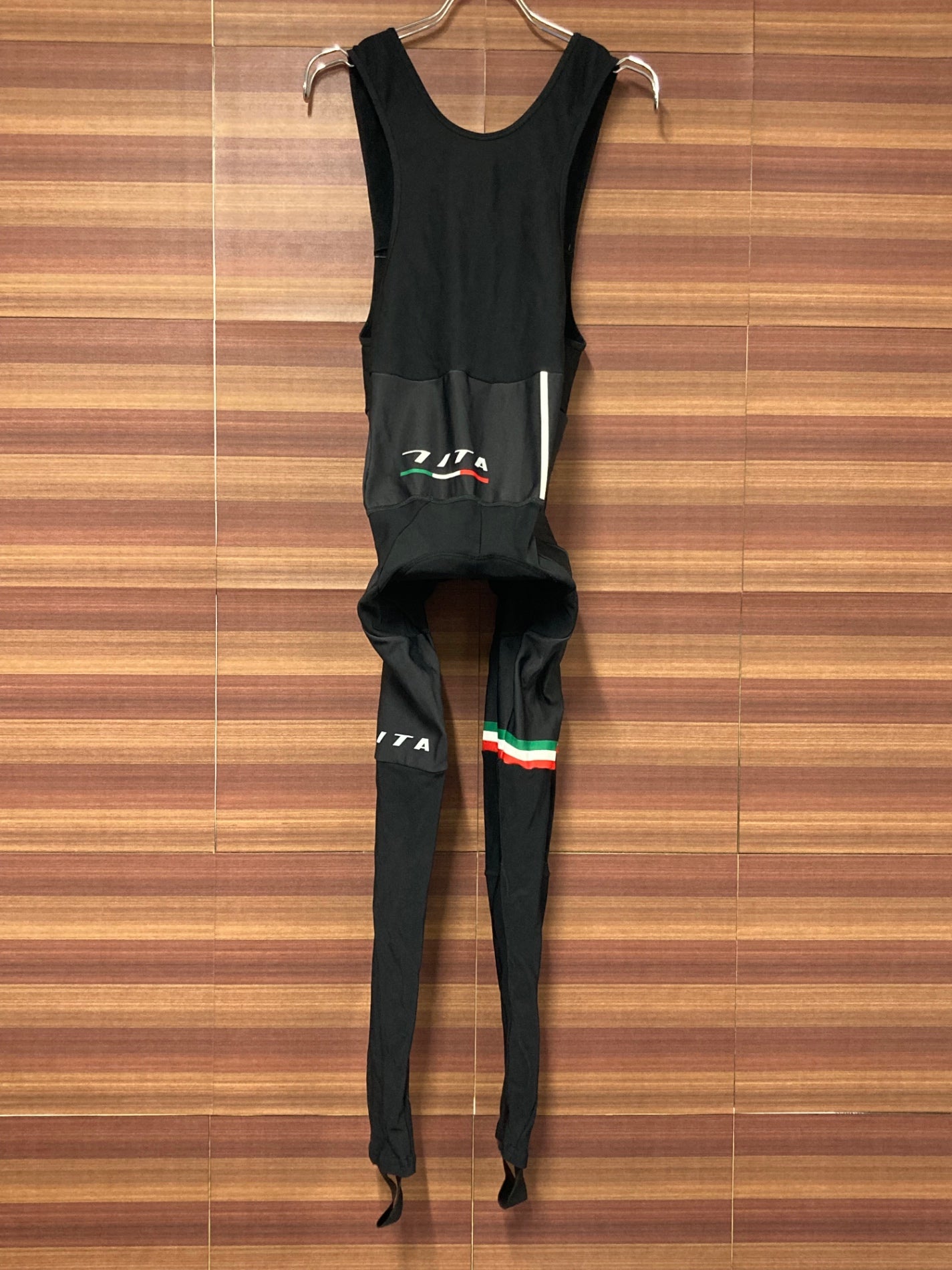 IN984 ジェッセージ GSG 7ITA 裏起毛 ビブタイツ 黒 S