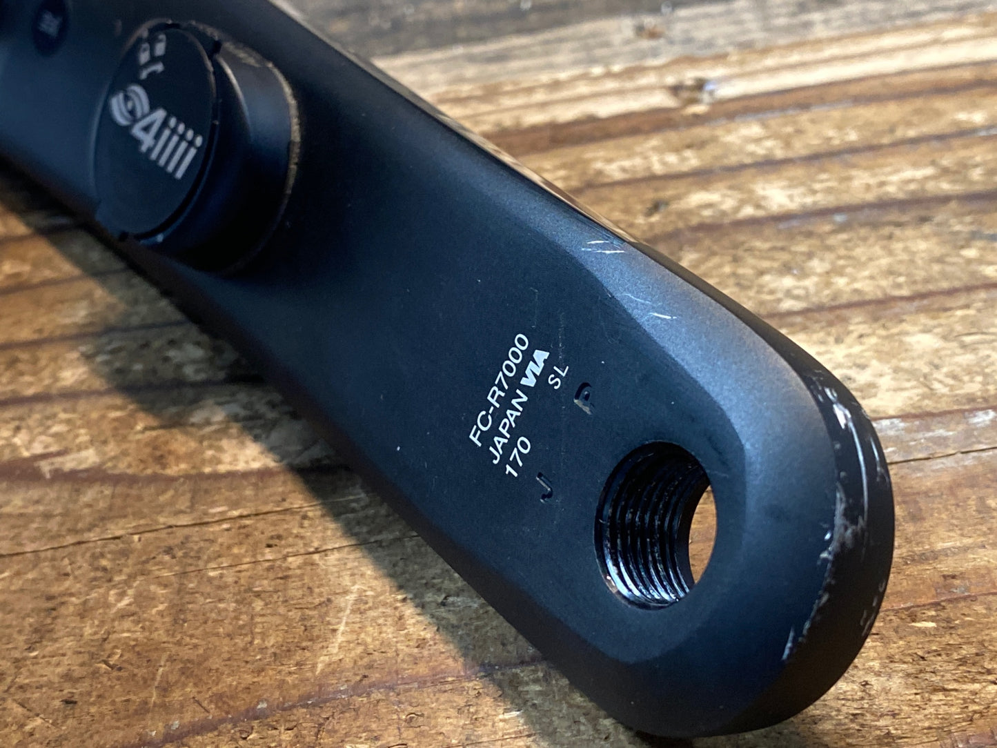 IS832 4iiii PRECISION PML100 左計測 パワーメーター クランク SHIMANO 105 FC-R7000 170mm 52/36T 接続確認済