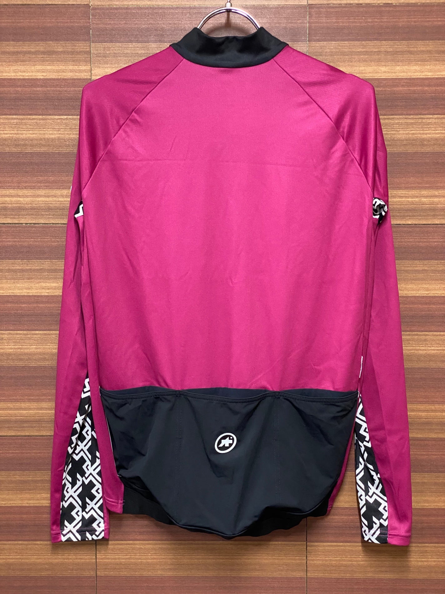 IH154 アソス assos MILLE GT Summer Long Sleeve Jersey 長袖 サイクルジャージ 紫 M