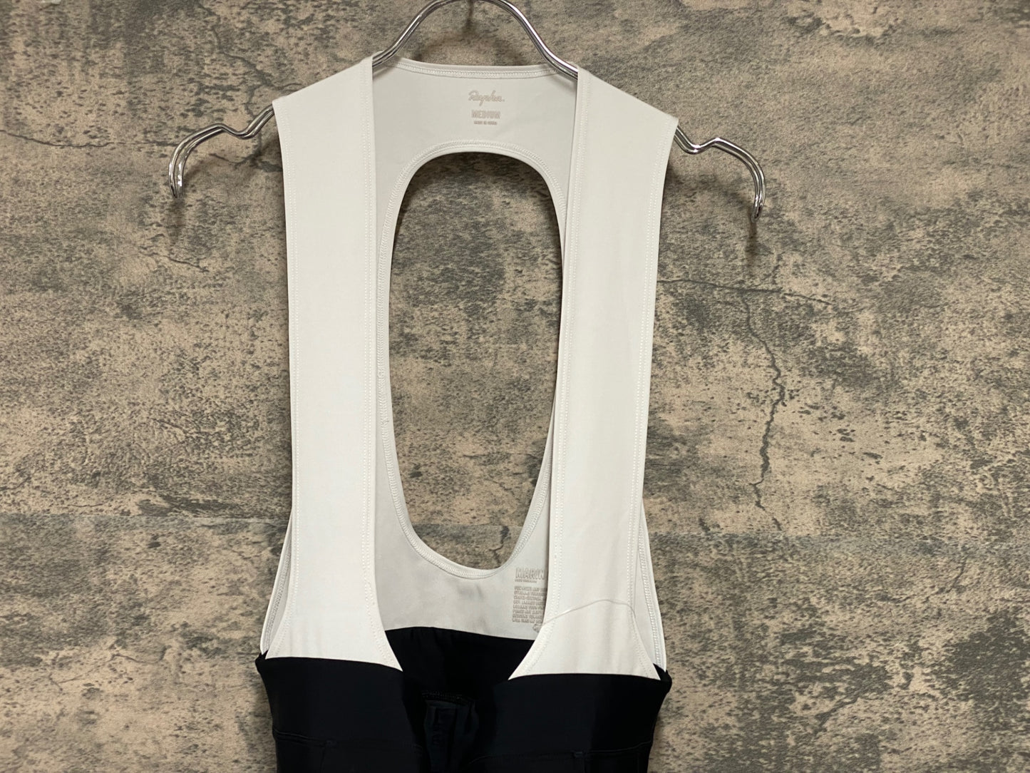 JC055 ラファ Rapha CORE BIB SHORTS ビブショーツ 黒 白 M