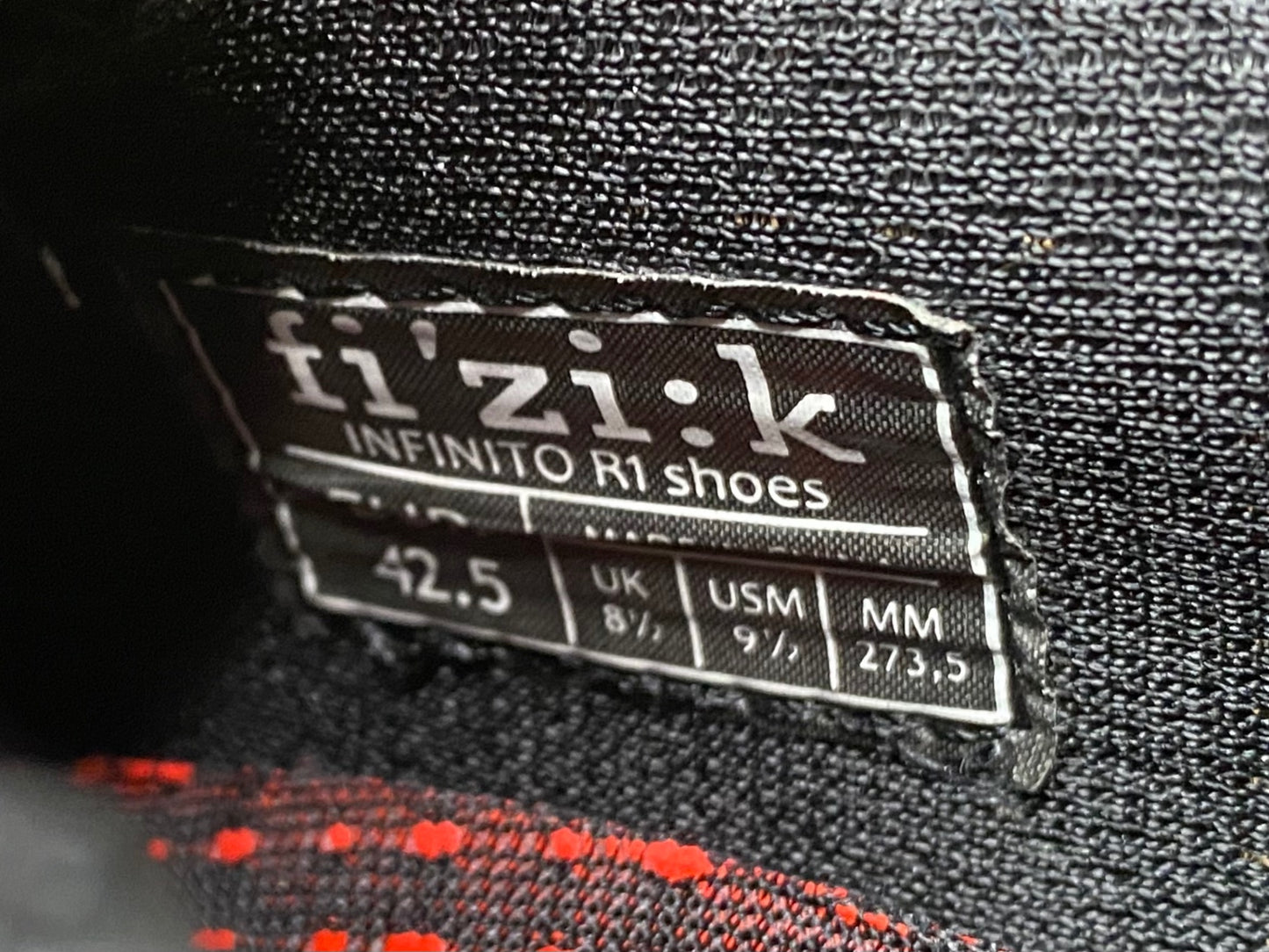 IK209 フィジーク fizik INFINITO R1 ビンディングシューズ 白 EU42.5サイズ 未使用 SPD-SL