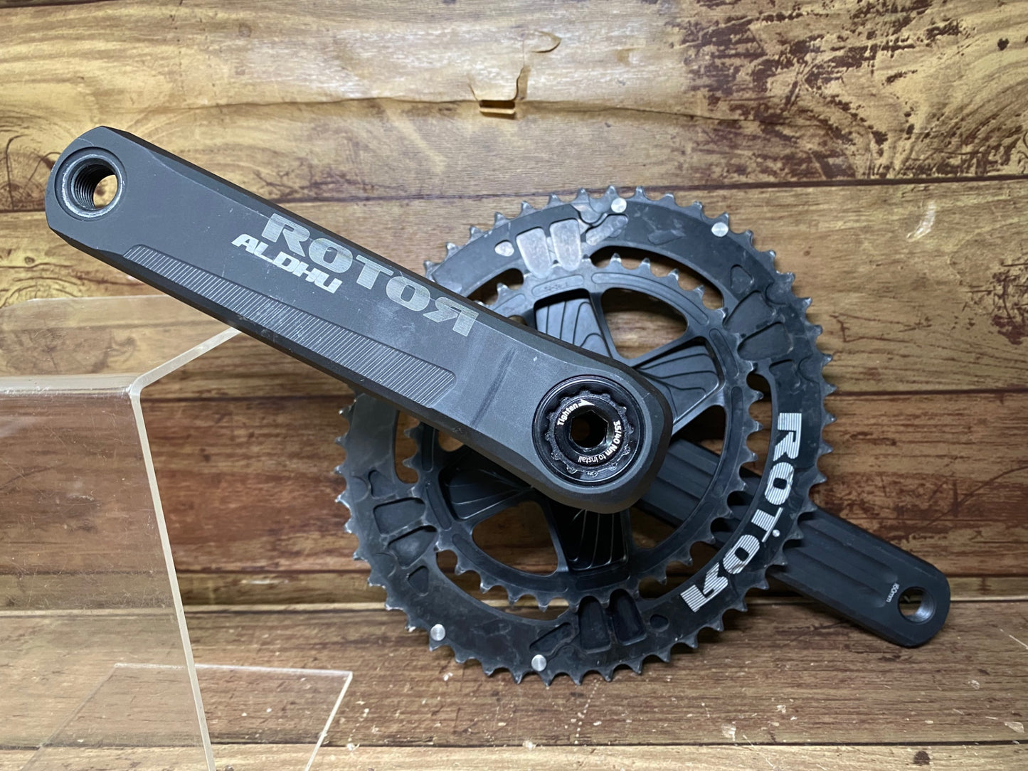 IM836 ローター ROTOR アルデュ ALDHU クランクセット 160mm 52/36T 楕円 ROAD AXLE Φ30