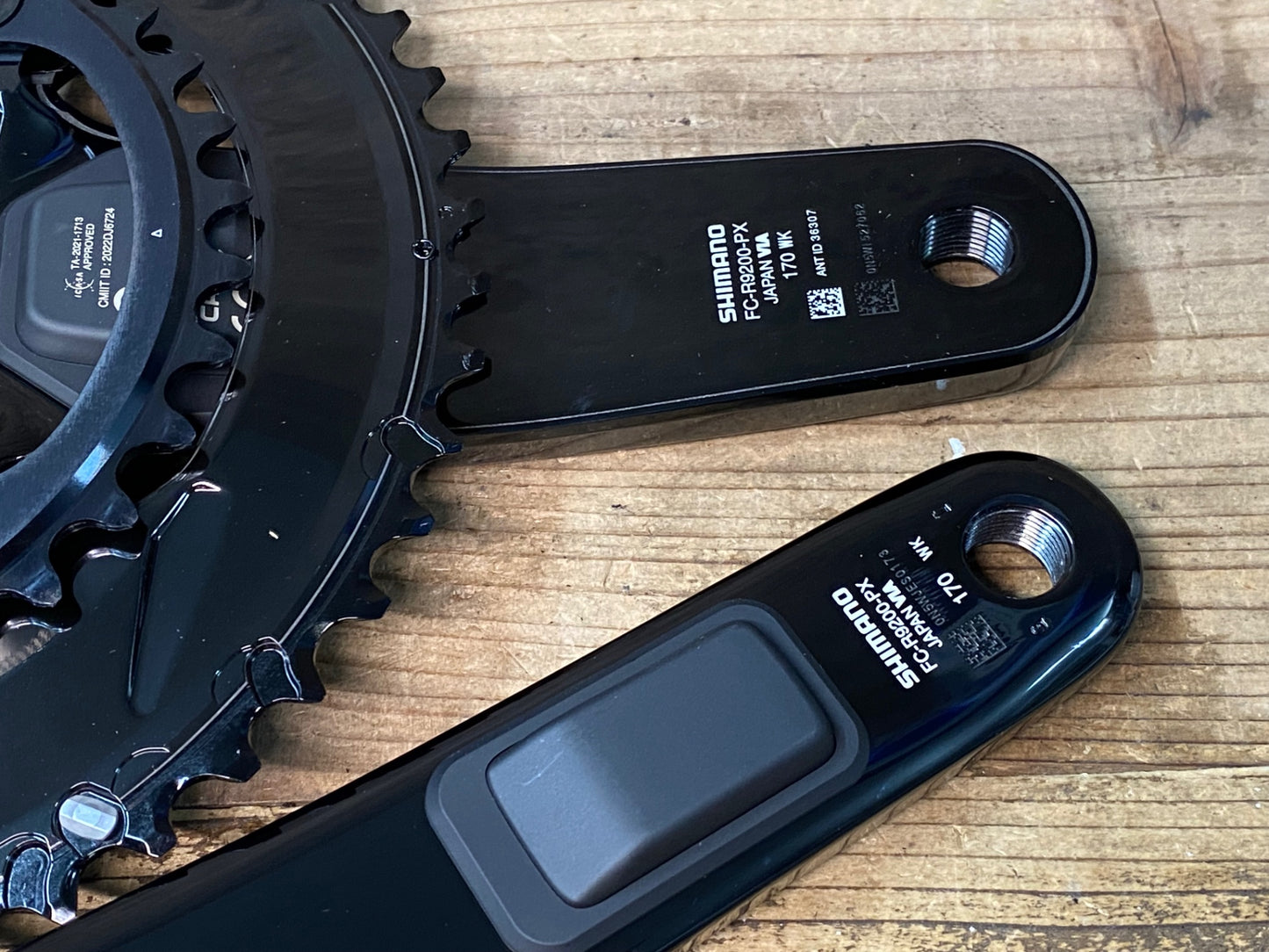 IY704 シマノ SHIMANO デュラエース DURA-ACE FC-R9200-PX 2x11S 170mm 50/34T 両側計測パワーメーター付き