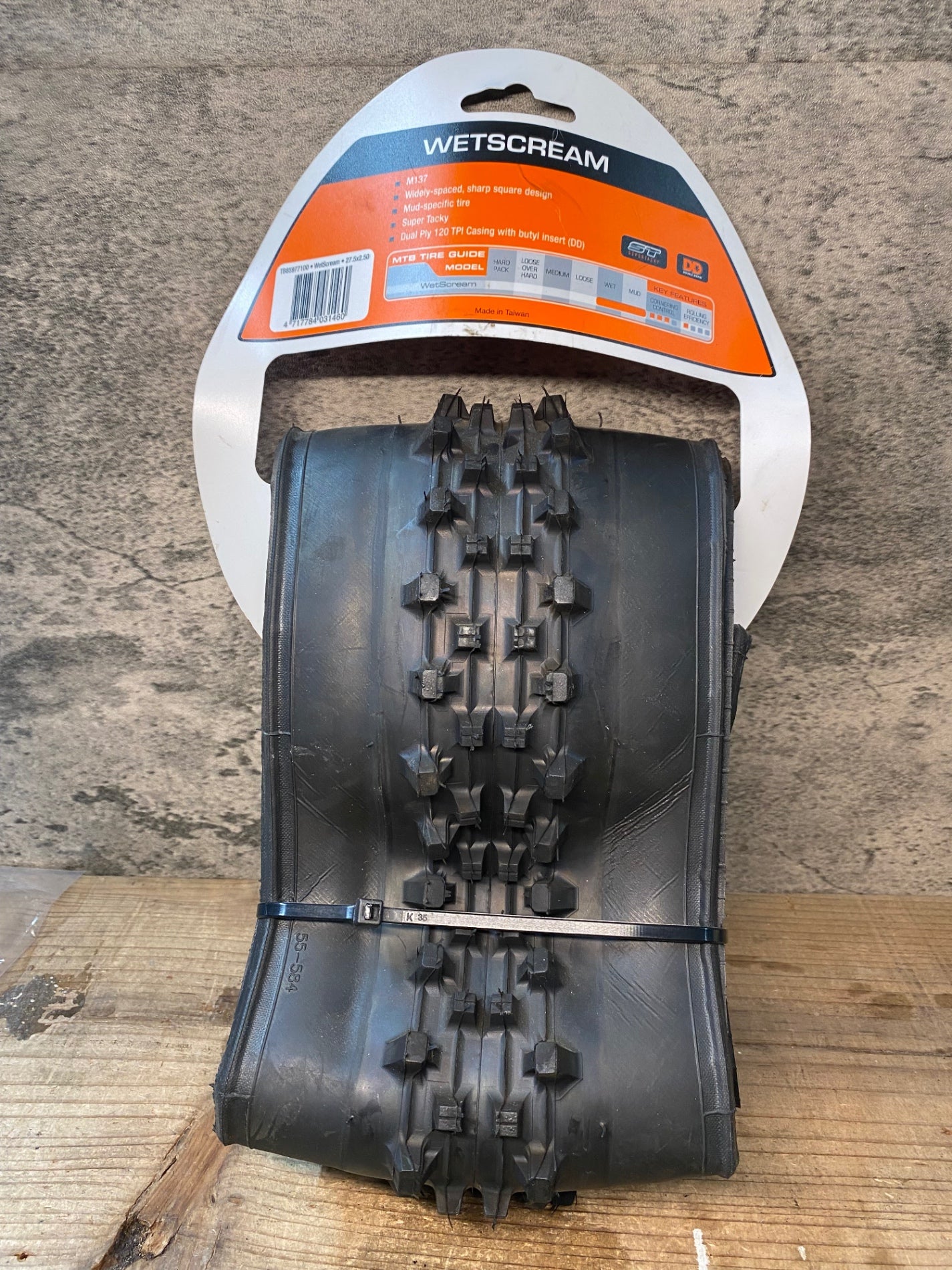 IR398 マキシス MAXXIS WETSCREAM クリンチャータイヤ 27.5X2.50