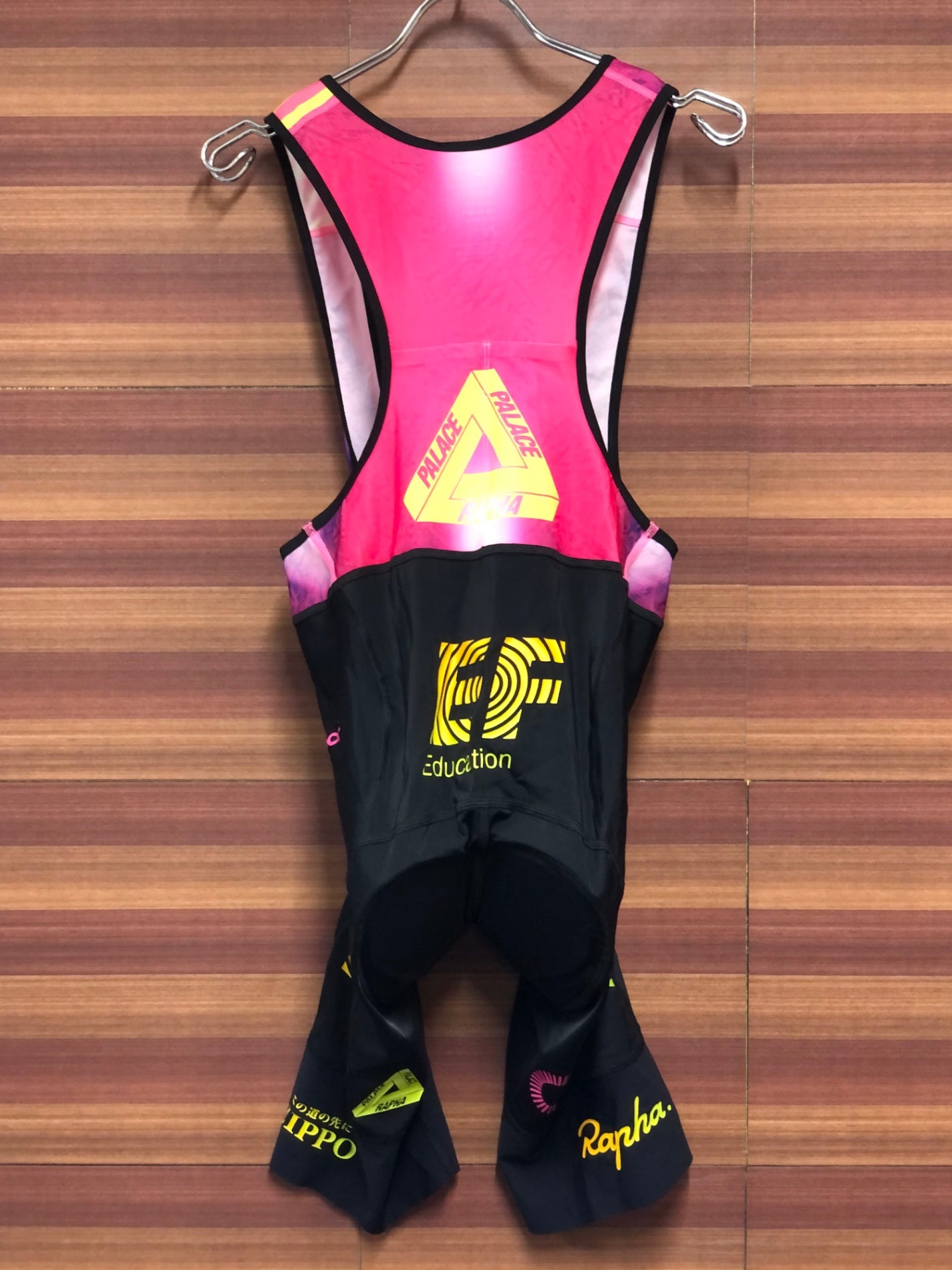 IM080 ラファ Rapha EF EDUCATION FIRST PRO TEAM BIB SHORTS 2 ビブショーツ 黒 M PALACE