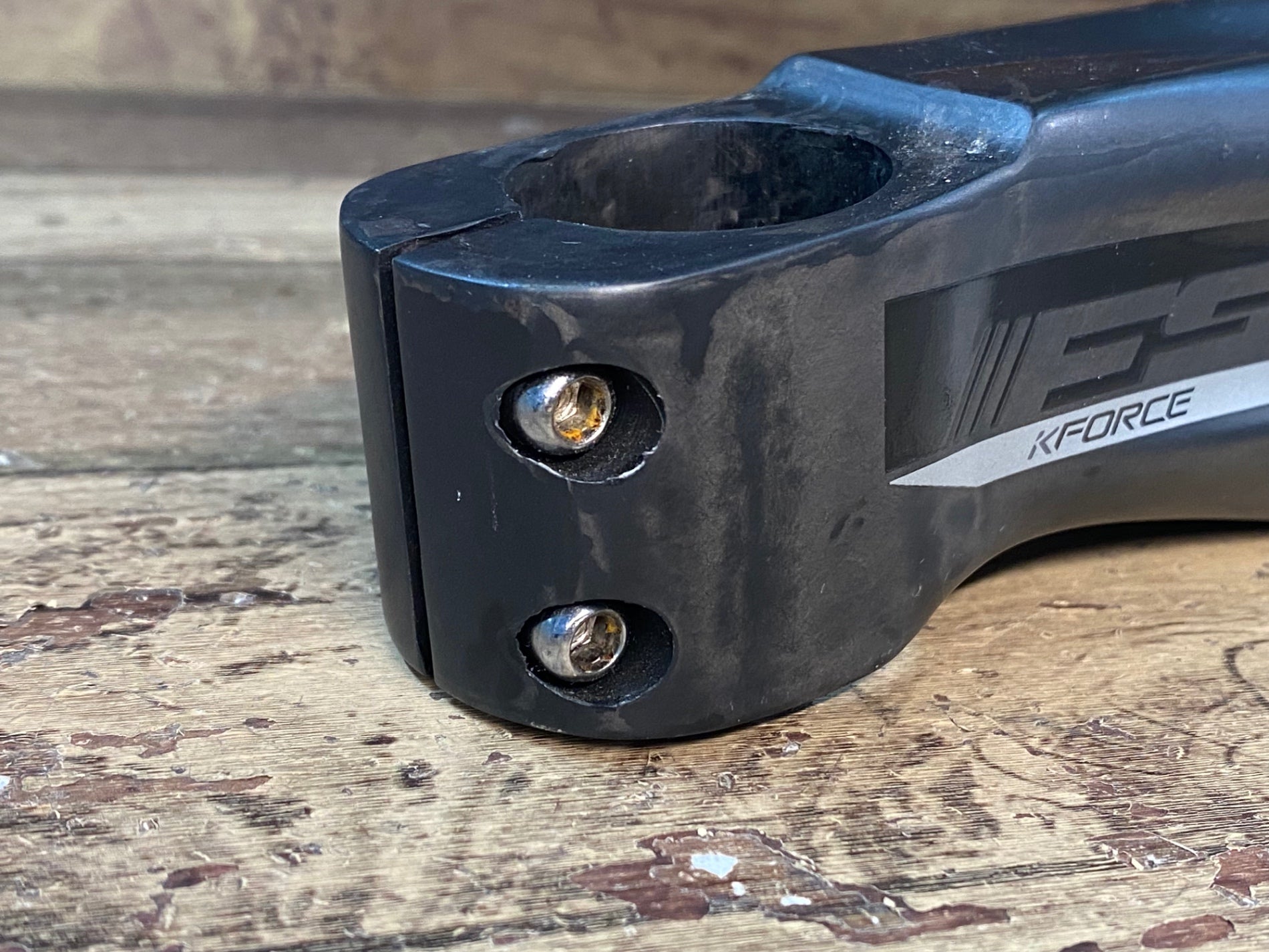 IB687 FSA K-FORCE カーボン ステム OD2 100mm 傷有 シムなし