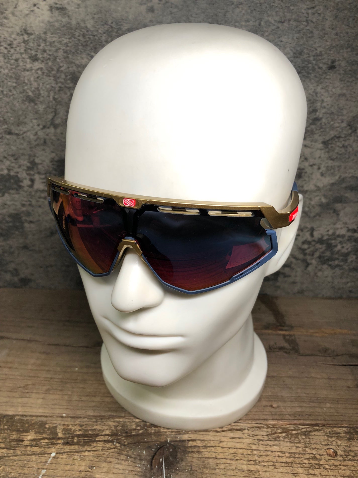 IZ564 ルディプロジェクト RUDY PROJECT DEFENDER アイウェア サングラス 金青