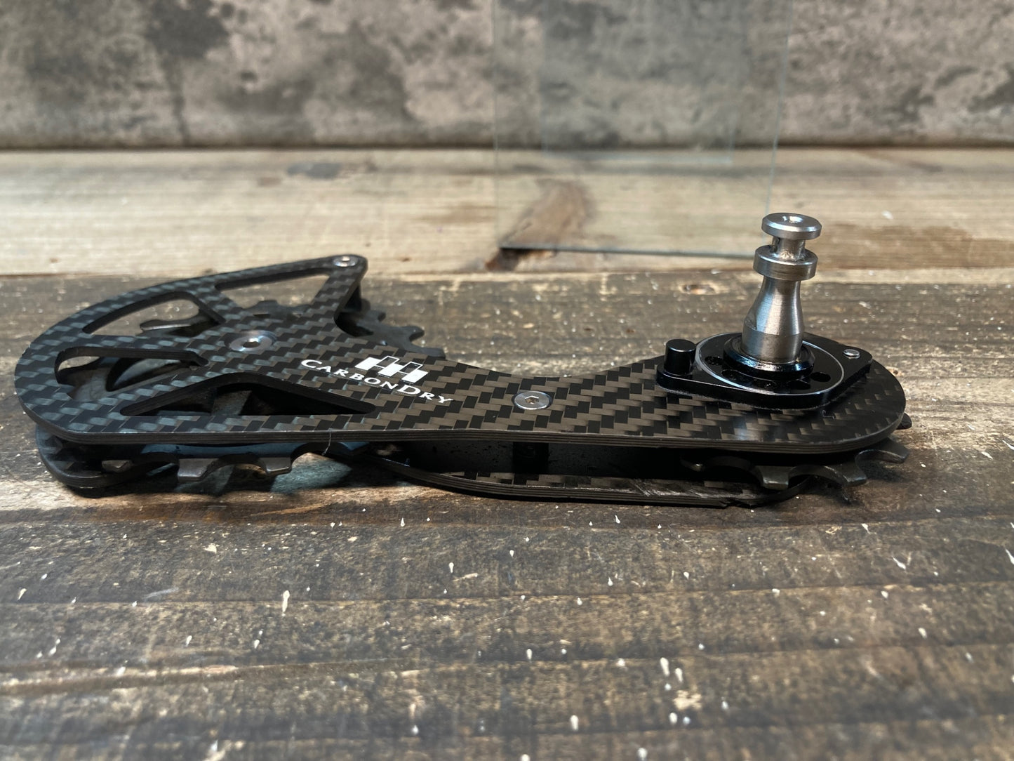 IP316 カーボンドライジャパン CDJ V3 PLUS R91/R80 11S ビッグプーリーキット ハイブリッドセラミック ※プレート一部削れあり