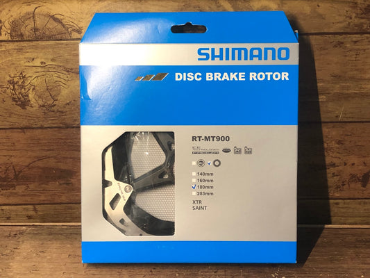 IB781 シマノ SHIMANO デュラエース DURA-ACE XTR RT-MT900 ディスクローター 黒 Φ180