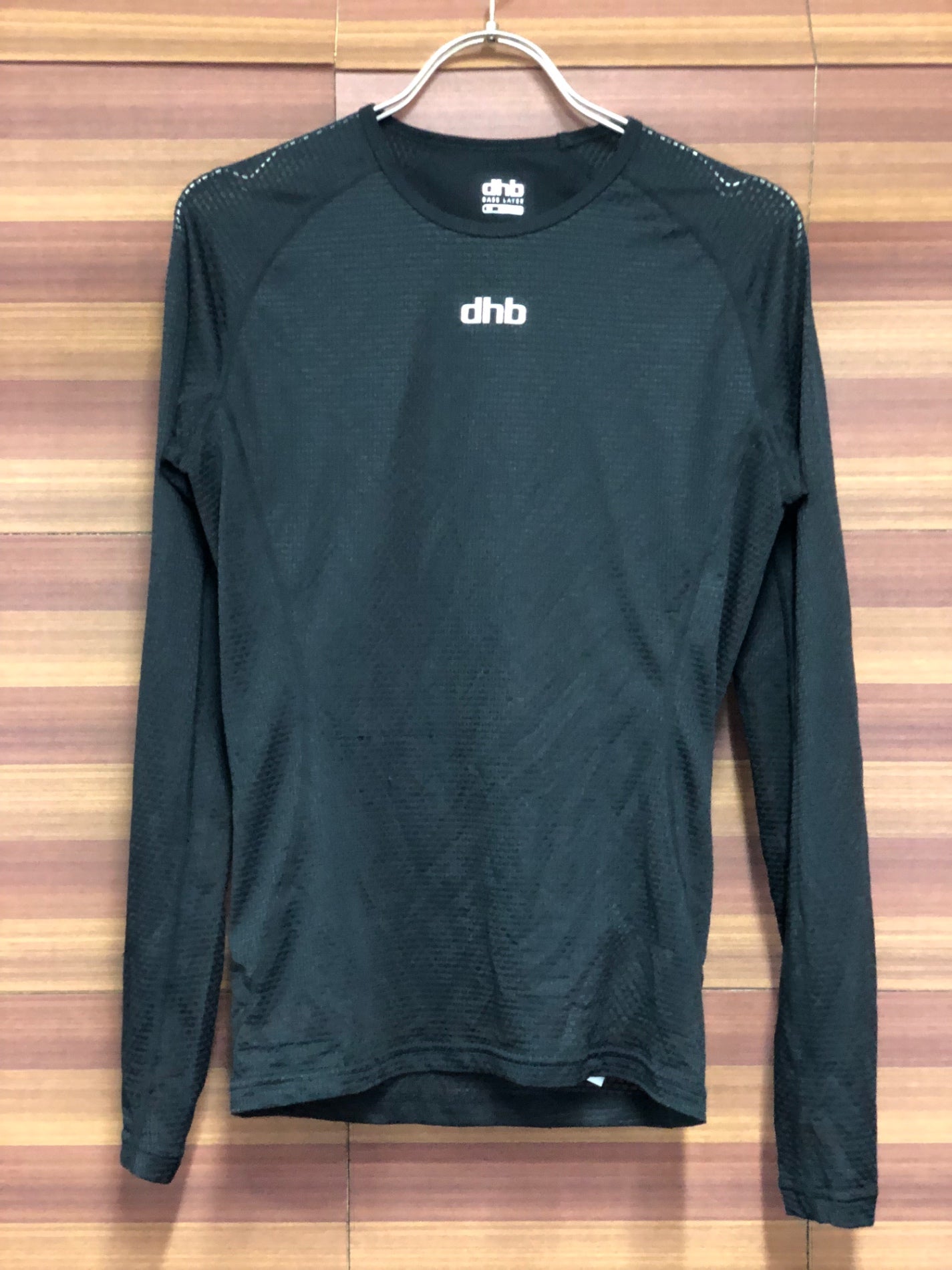 IU245 dhb 長袖 べースレイヤー 黒 XS