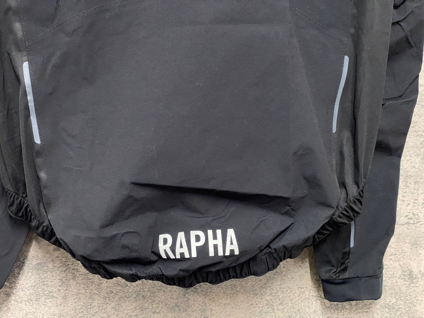 IY112 ラファ Rapha 防風 防水 レインジャケット XS ブラック