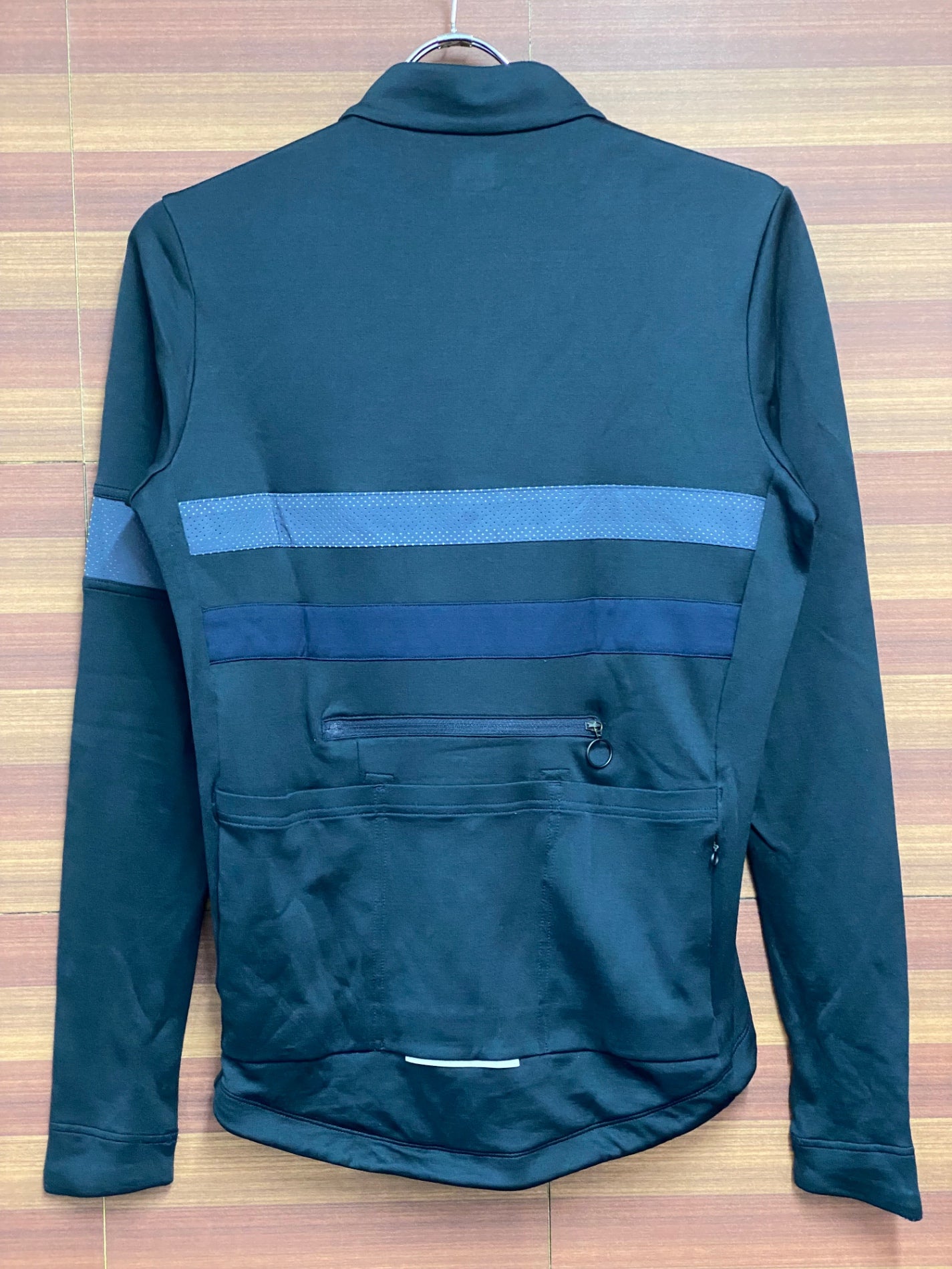 HR172 ラファ Rapha ロングスリーブブルベジャージ LONG SLEEVE BREVET JERSEY 長袖サイクルジャージ ネイビー M