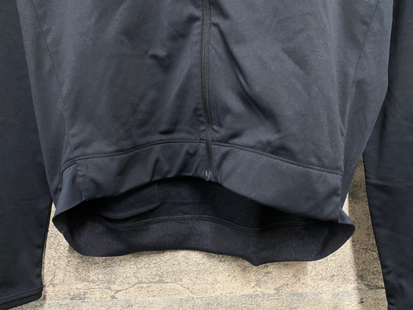 JB037 ラファ Rapha CORE LONG SLEEVE JERSEY 長袖 サイクルジャージ 黒 L 裏起毛