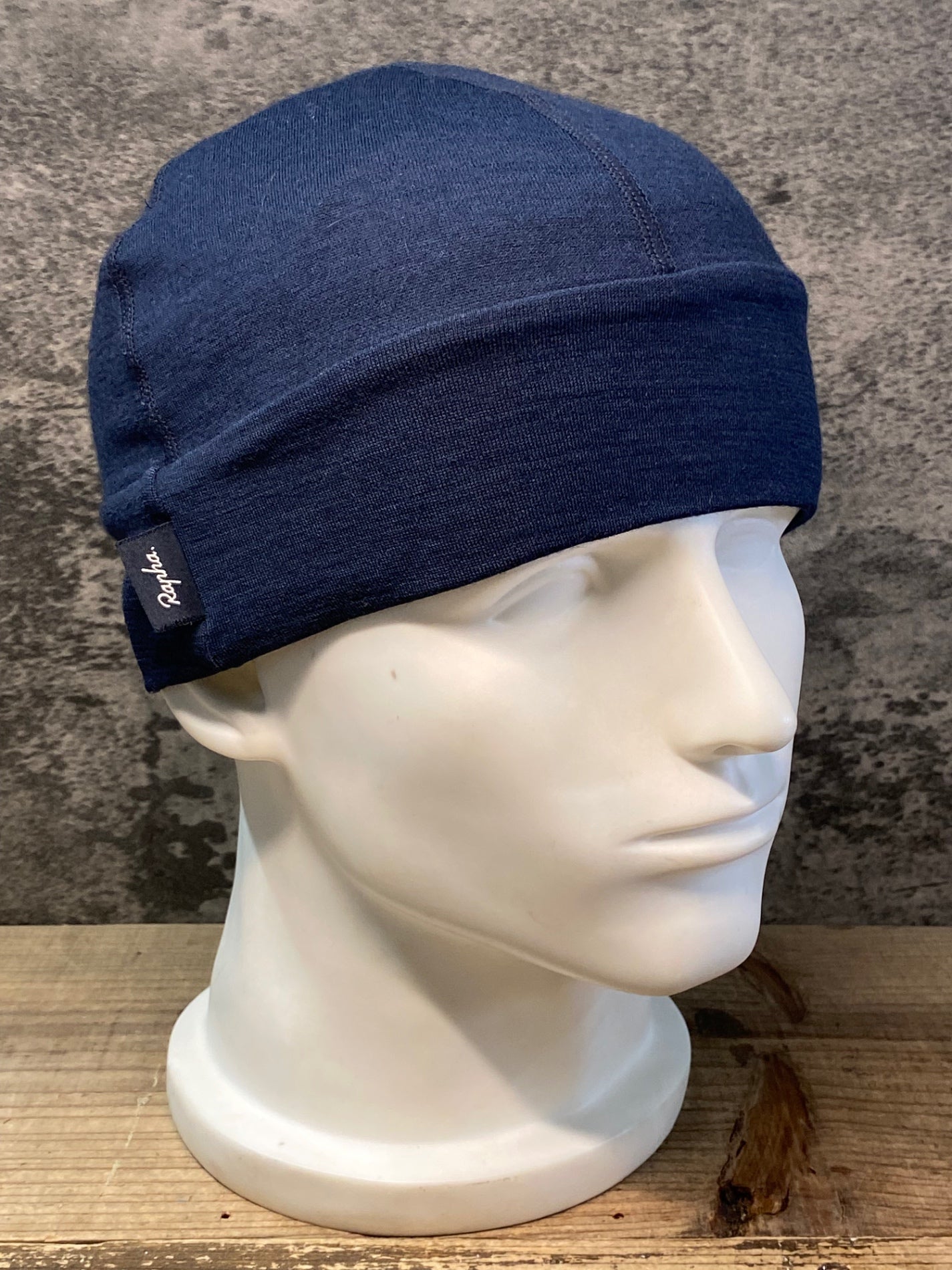 IP243 ラファ Rapha MERINO HAT サイクルキャップ 濃紺 ワンサイズ
