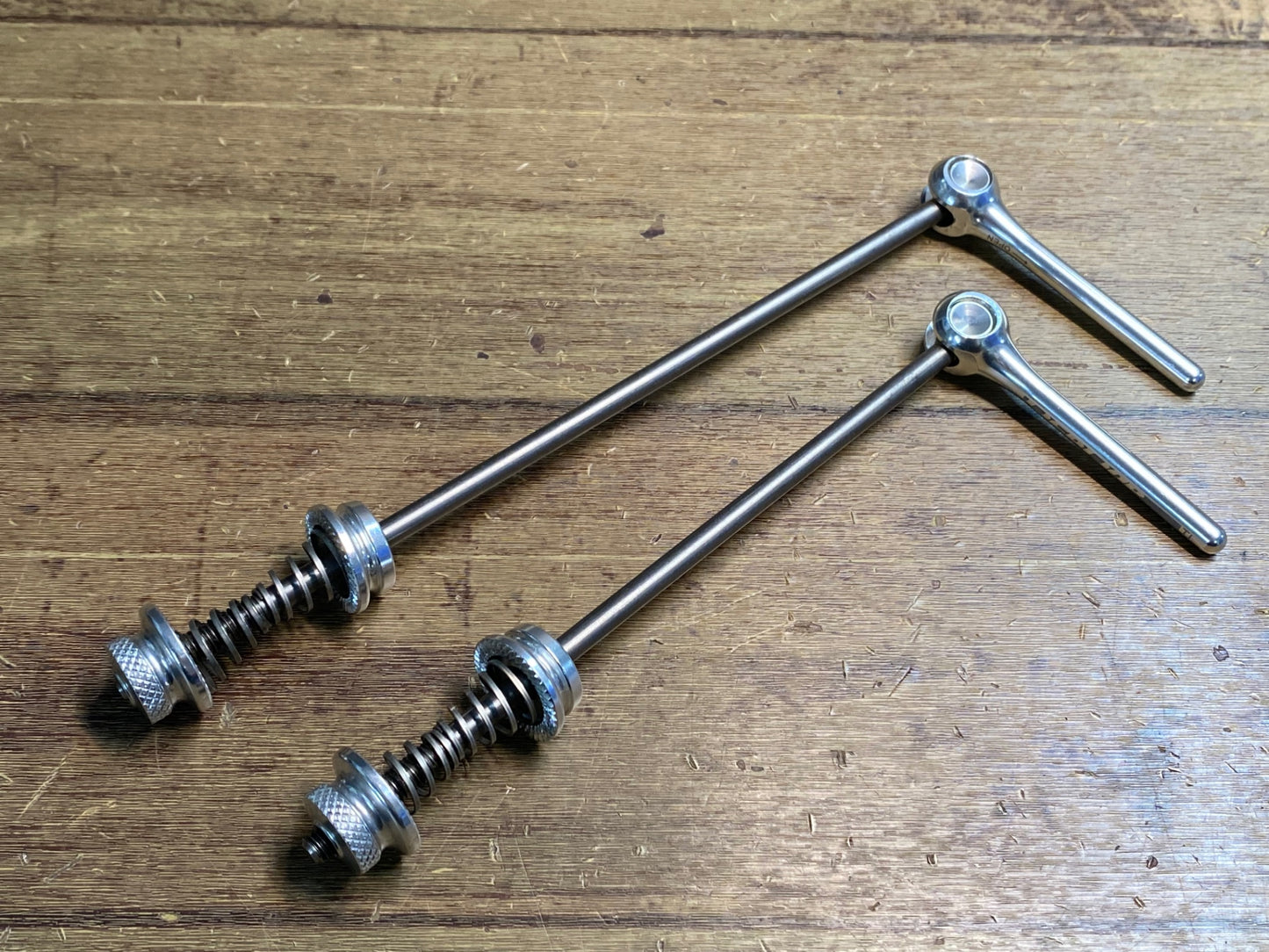 IZ032 ライフライン LIFELINE チタン クイックリリース シルバー 前後セット