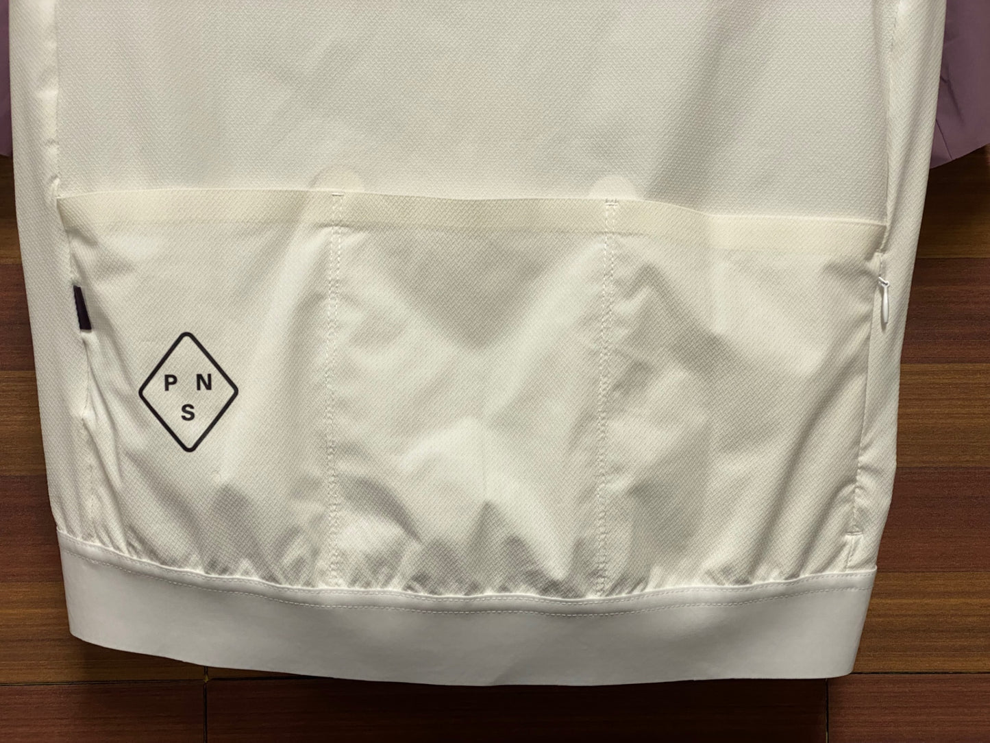 IU942 パスノーマルスタジオ PAS NORMAL STUDIOS SOLITUDE 半袖 サイクルジャージ 白 パープル S