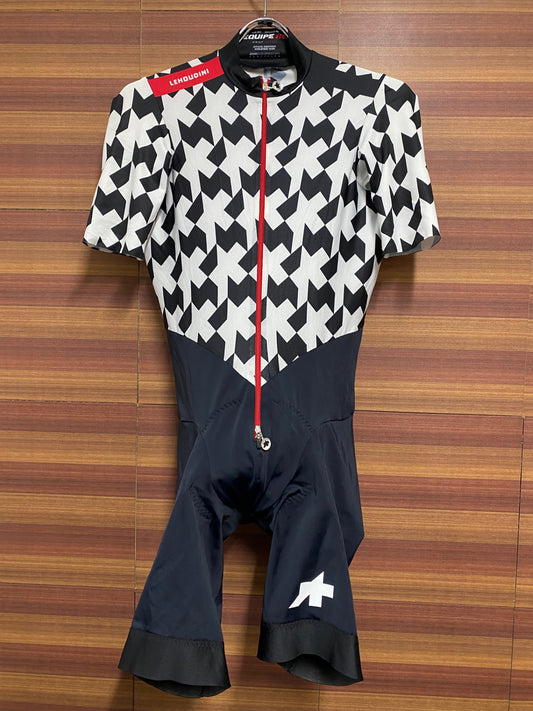 HX513 アソス assos RS Aero Roadsuit S9 LEHOUDINI 半袖 ワンピース 白 黒 M