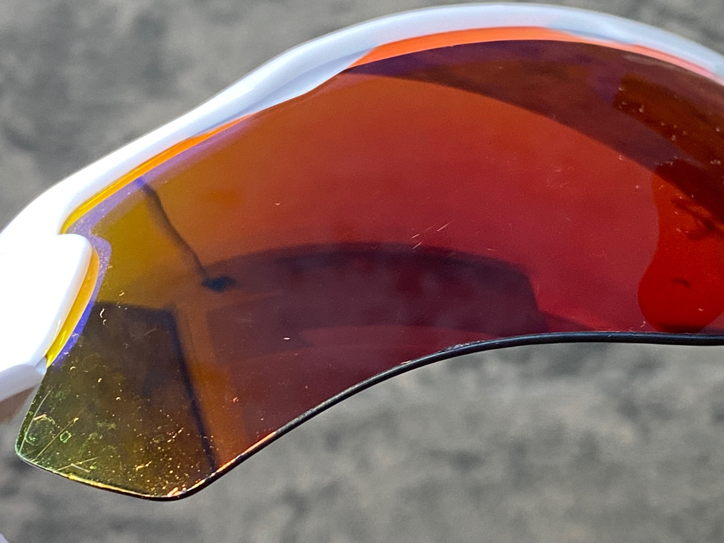 JC099 オークリー OAKLEY レーダー RADAR EV サングラス アイウェア 白 赤 PRIZMレンズ