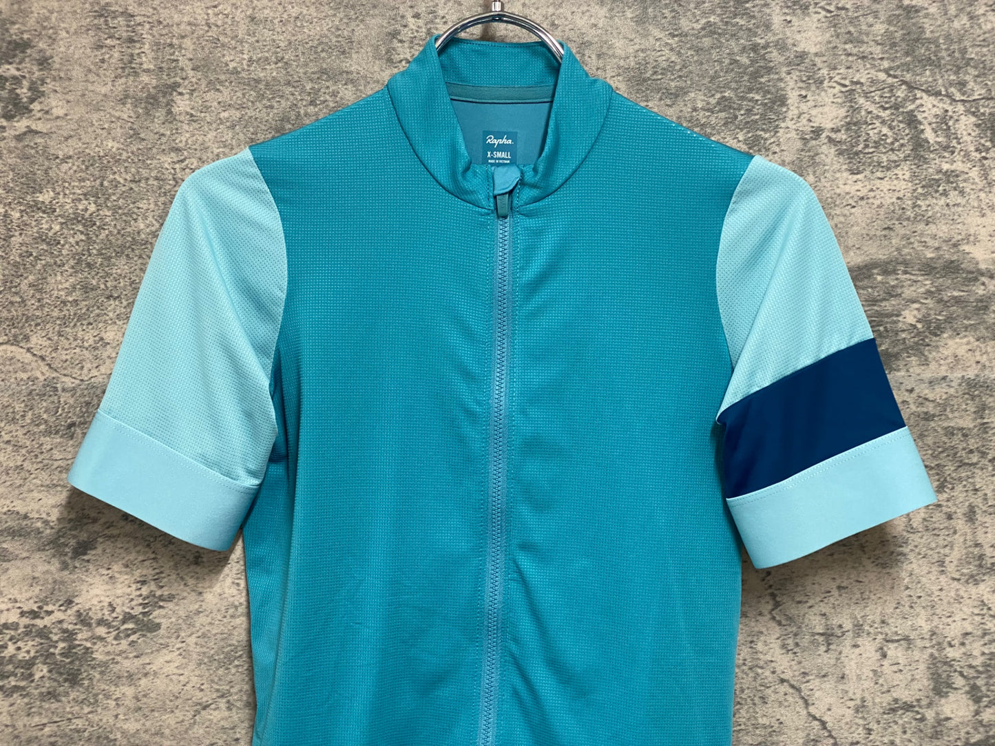 JB936 ラファ Rapha WOMEN'S PRO TEAM TRAINING JERSEY 半袖 サイクルジャージ ターコイズ XS レディース