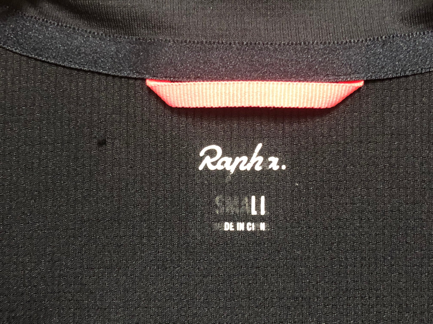 IE917 ラファ Rapha BREVET LIGHTWEIGHT JERSEY 半袖 黒 S ※プリント割れ