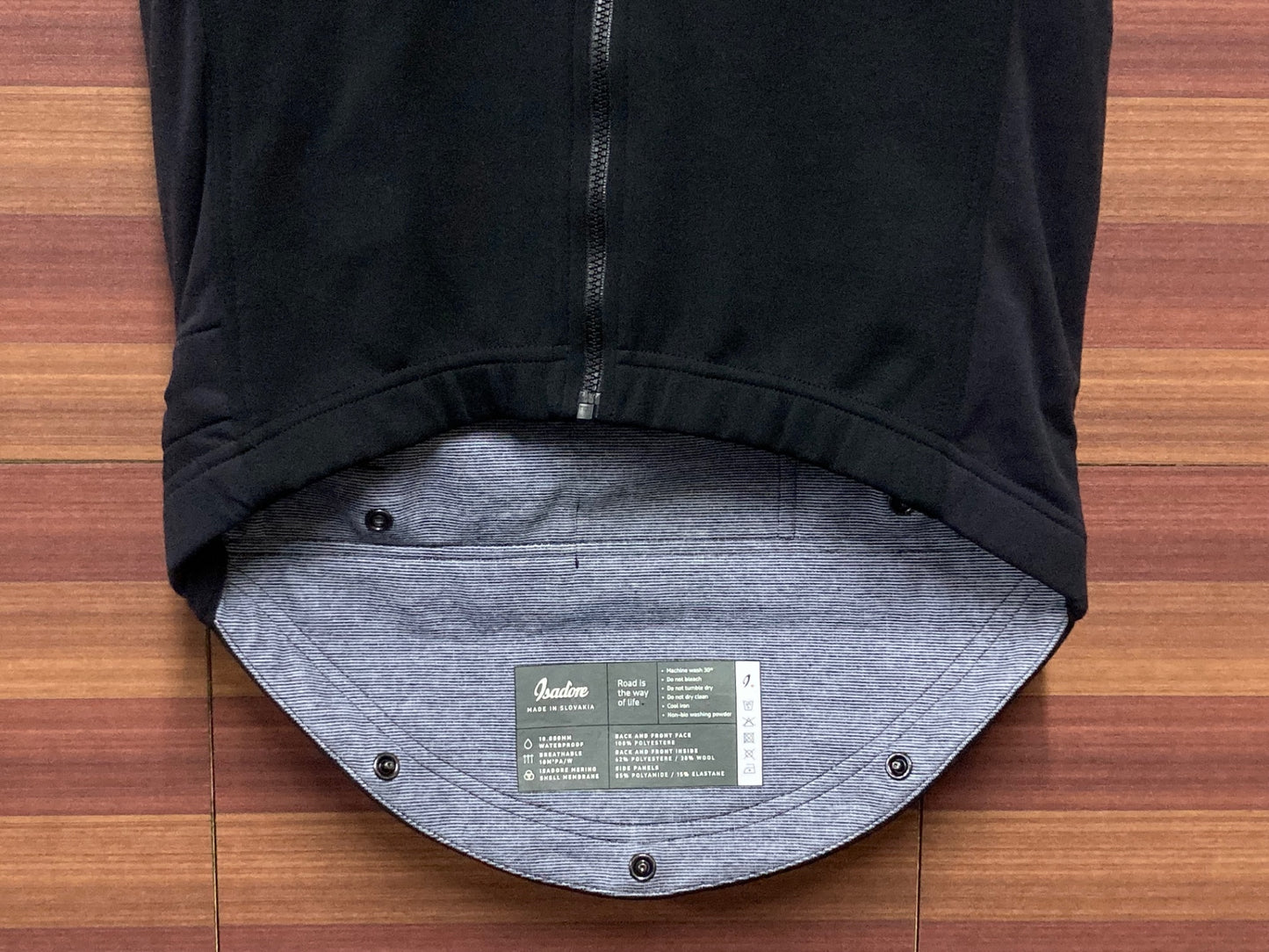 IQ720 イザドア Isadore OSRAM Signature Winter Softshell Vest ジレ サイクルベスト 黒 XS 点灯確認済