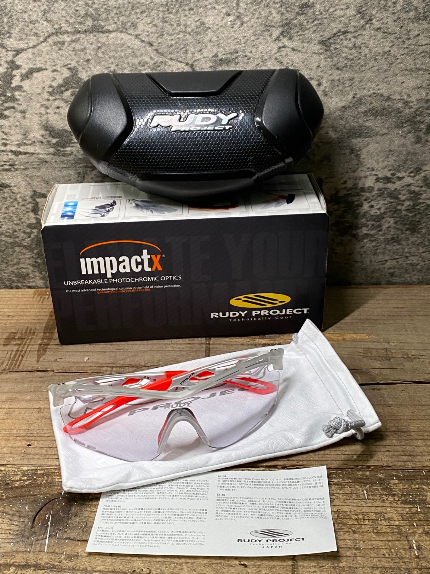 IZ602 ルディプロジェクト RUDY PROJECT TRALYX アイウェア サングラス 白