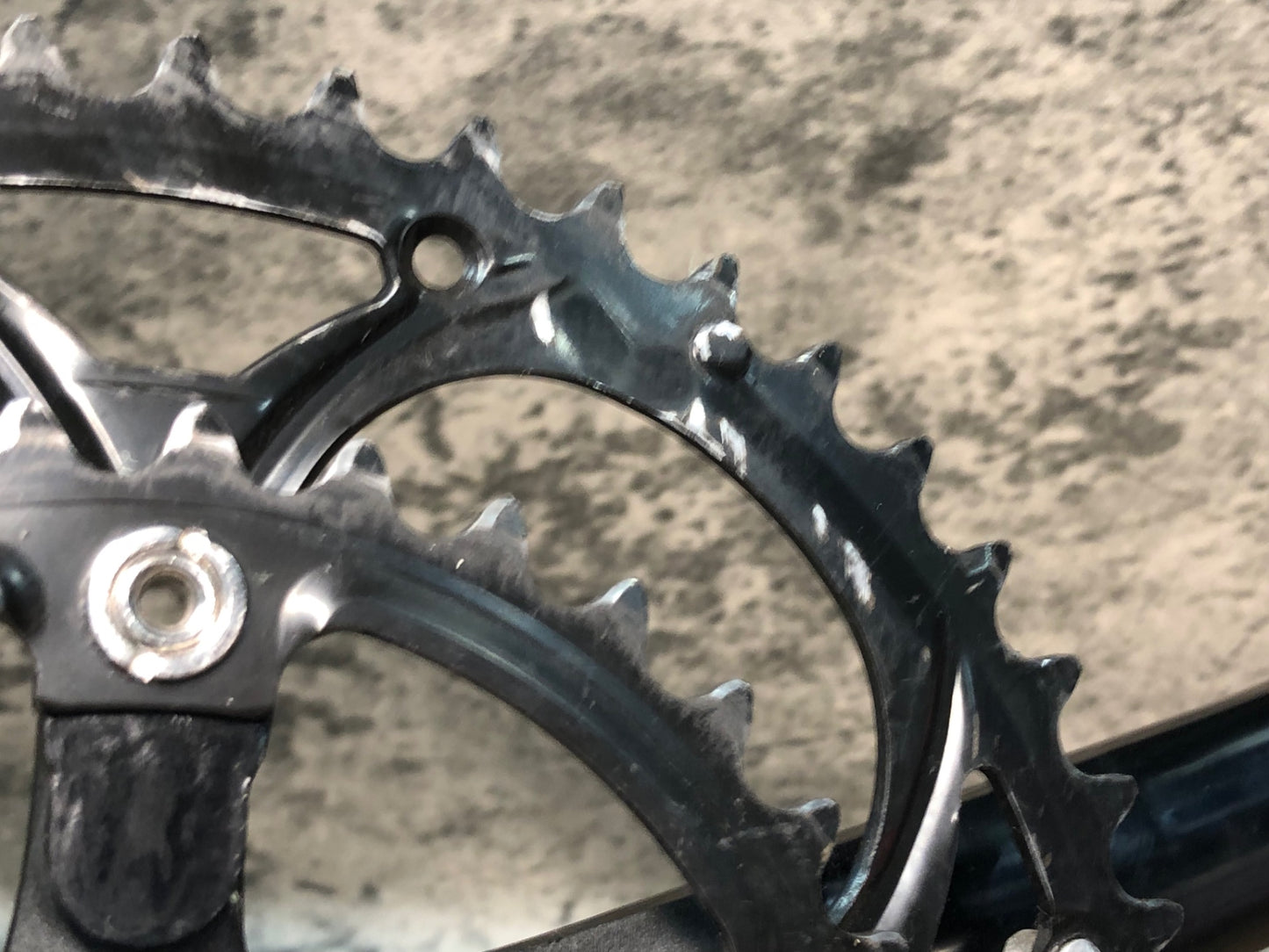 IS083 スギノ SUGINO XD2 クランクセット 黒 170mm 50/34T