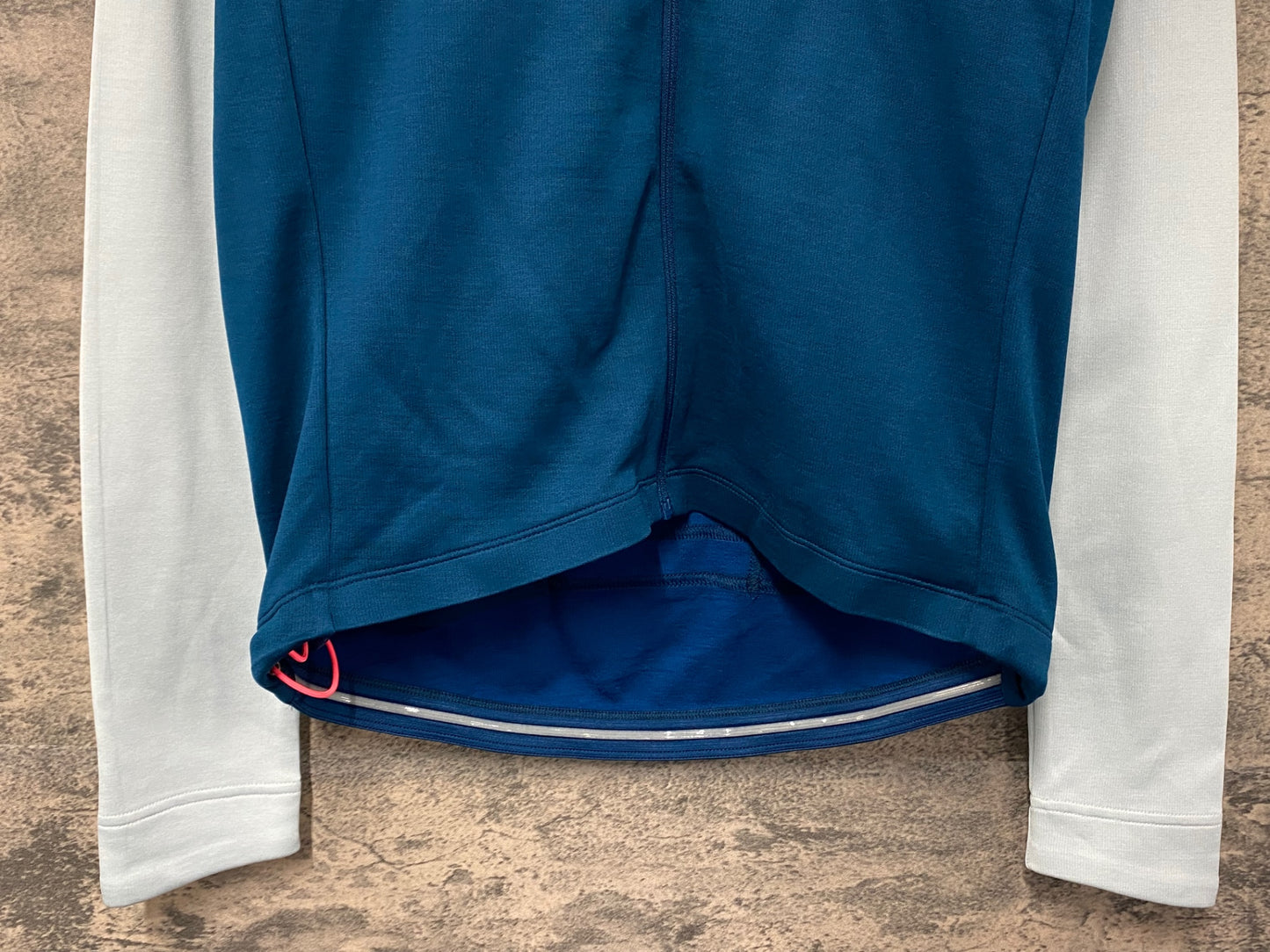 JB471 ラファ Rapha ブルべロングスリーブジャージ BREVET LONG SLEEVE JERSEY 青 M