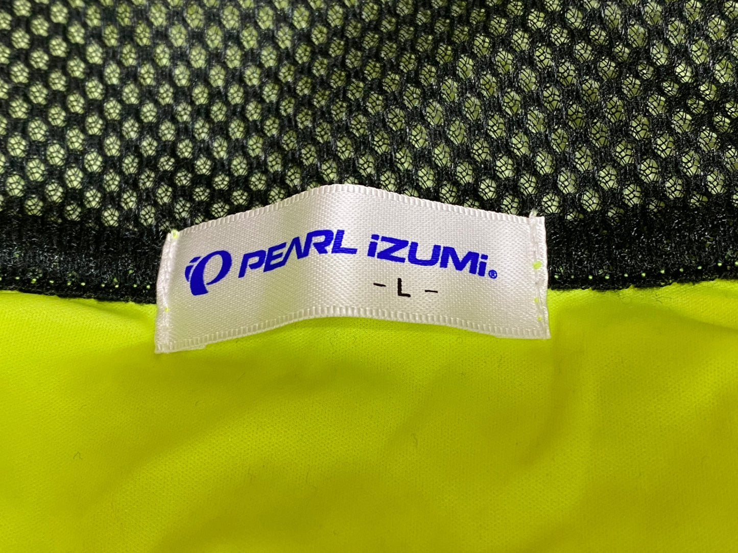 IK113 パールイズミ PEARL iZUMi リフレクターサイクルベスト ジレ 蛍光黄色 L