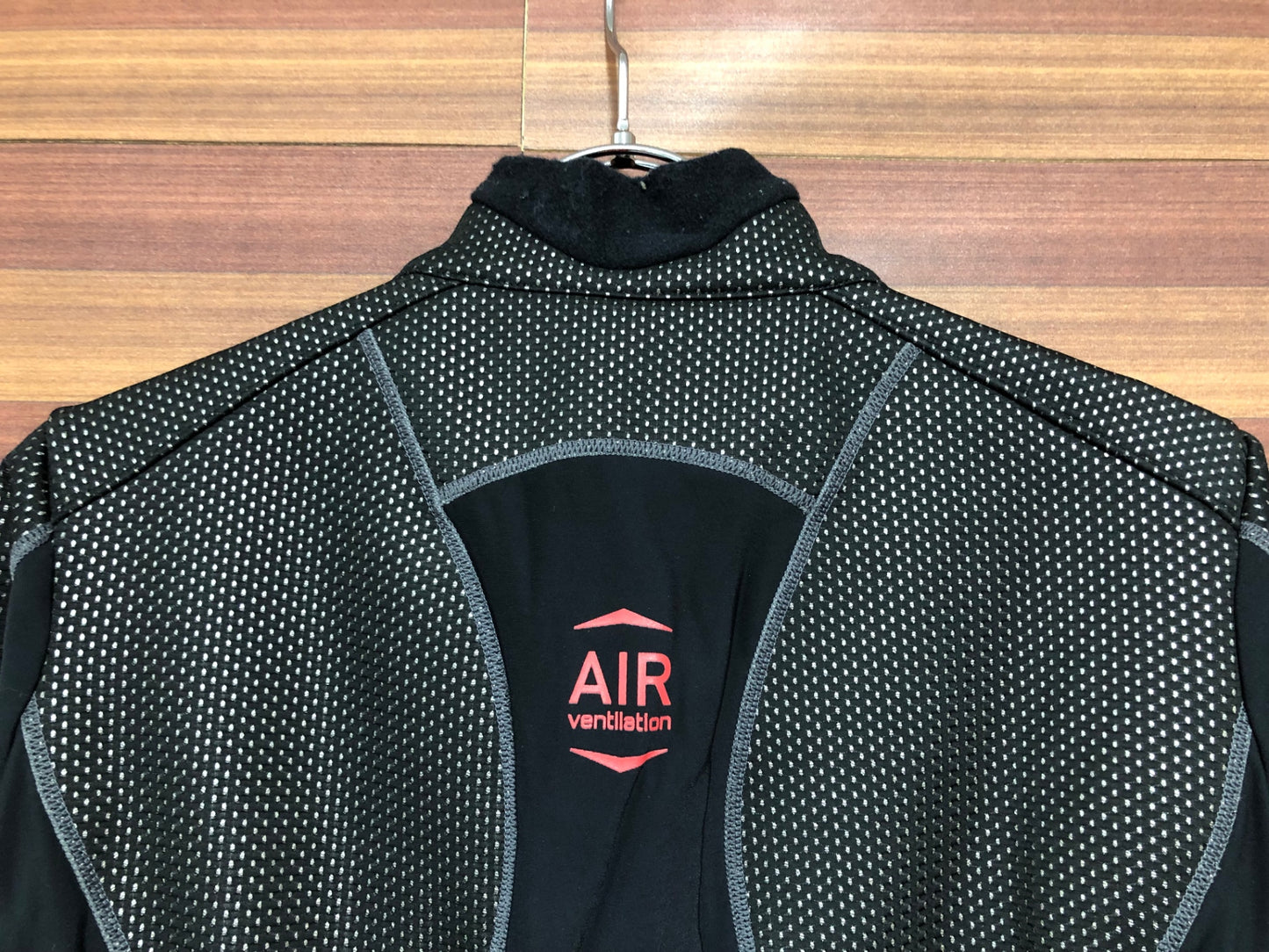 IM792 パールイズミ PEARL iZUMi 長袖 サイクルジャケット 黒 赤 S WINDBREAK TITANIUM