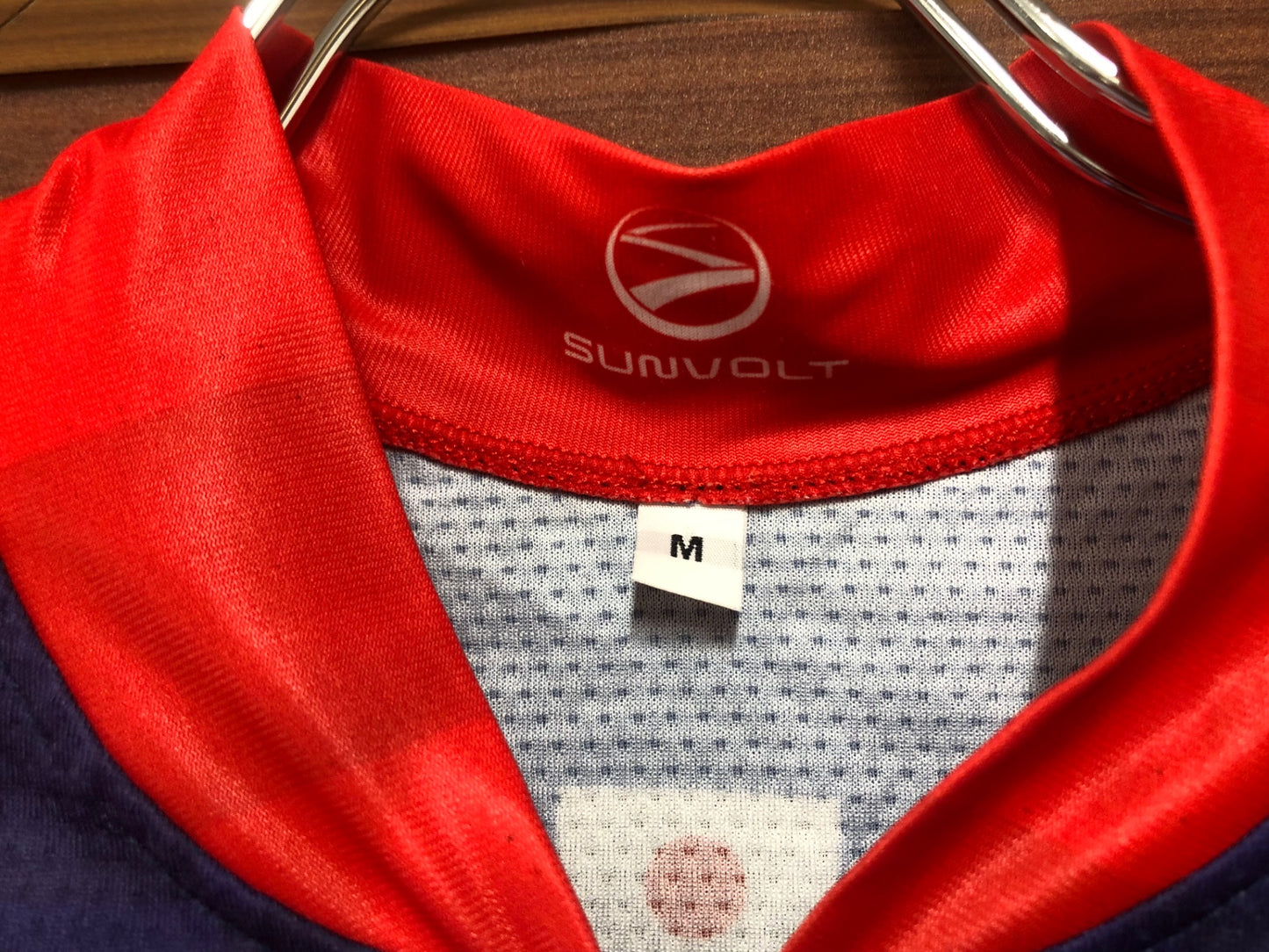 IN987 サンボルト SUNVOLT 半袖 サイクルジャージ 紫 M