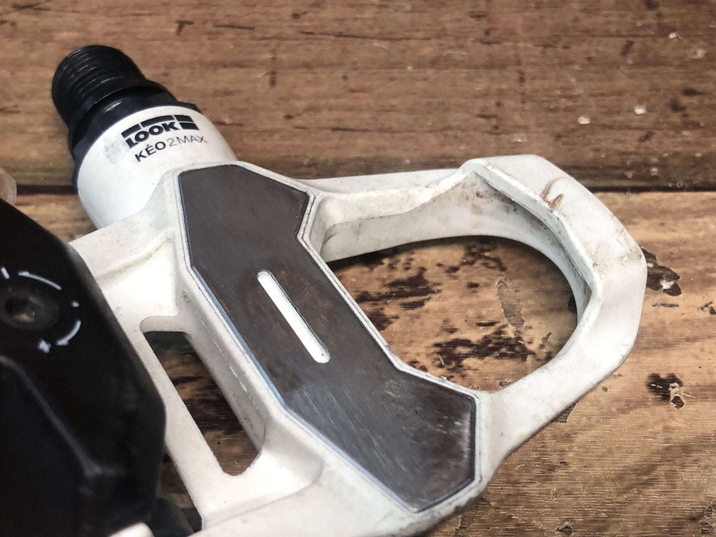 IN056 ルック LOOK ケオ KEO2 MAX ビンディングペダル 白 ※クリート付属