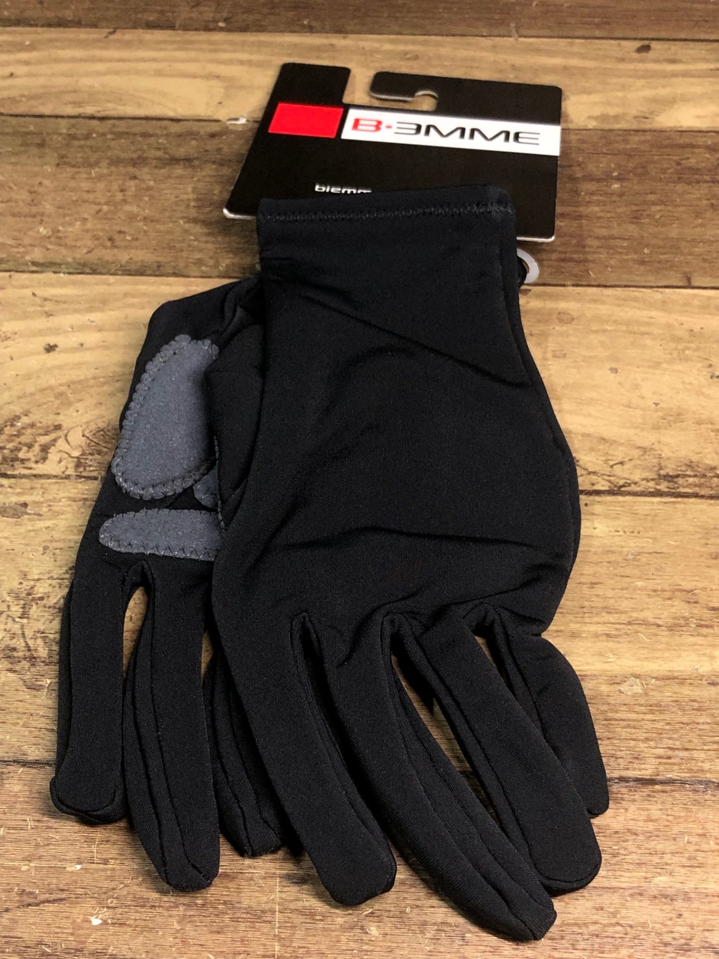 HO877 ビエンメ BIEMME 16AW NANOTECH GLOVE サイクルグローブ BLACK 黒 L