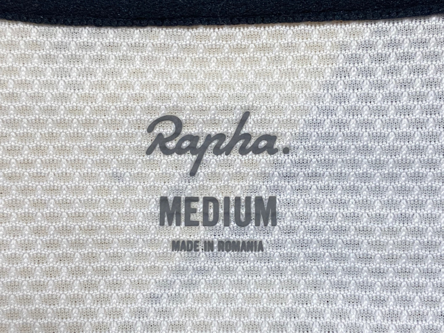 II479 ラファ Rapha LONG SLEEVE TECHNICAL T-SHIRT シャツ 黒 クリーム 総柄 M