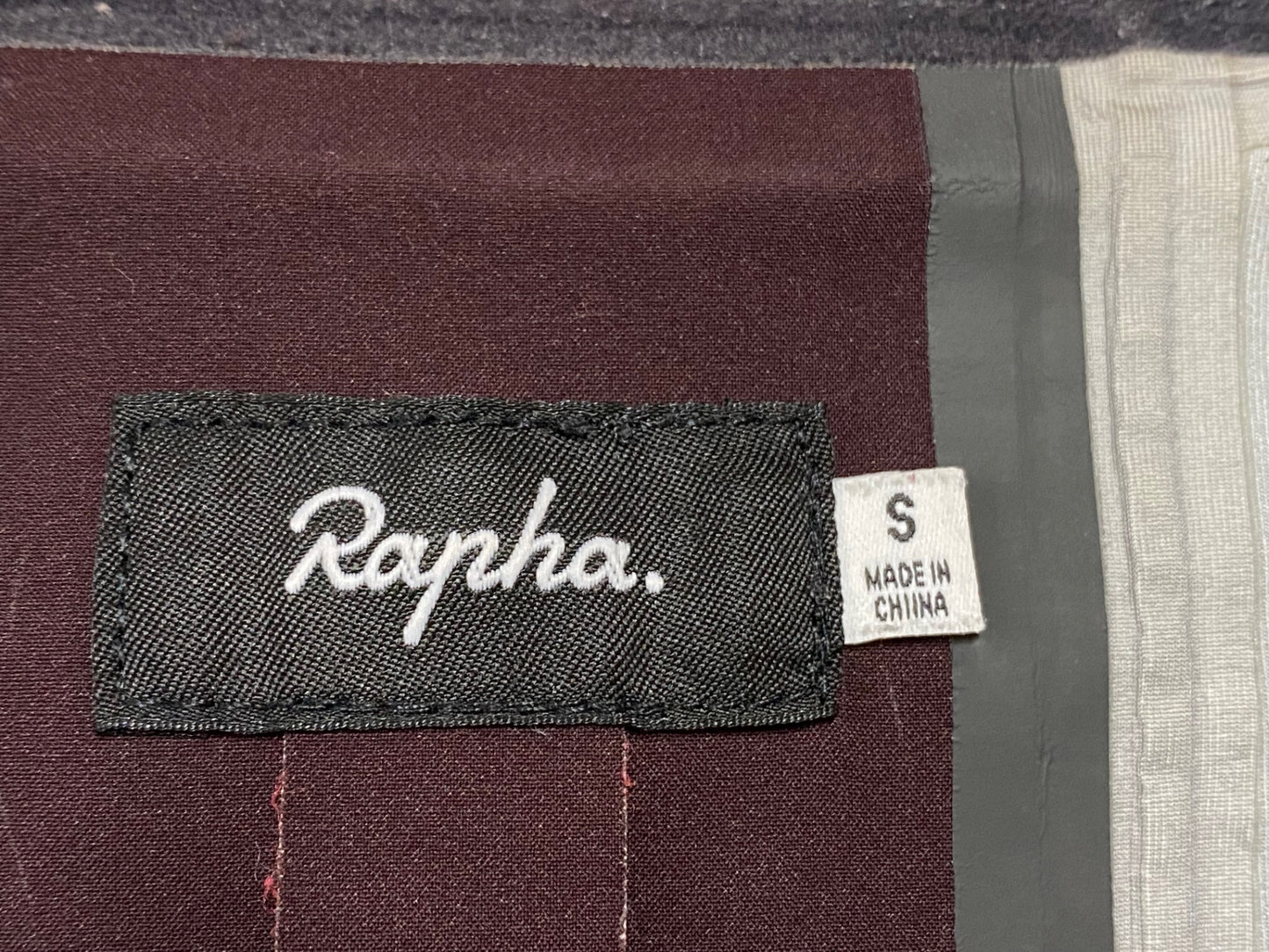 II620 ラファ Rapha HOODED RAIN JACKET 長袖 レインジャケット バーガンディ S