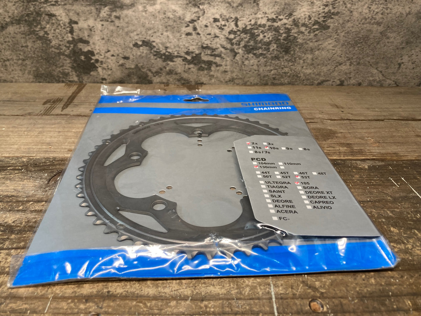 IQ424 シマノ SHIMANO 105 FC-5700 チェーンリング 53T PCD130 10S 未使用